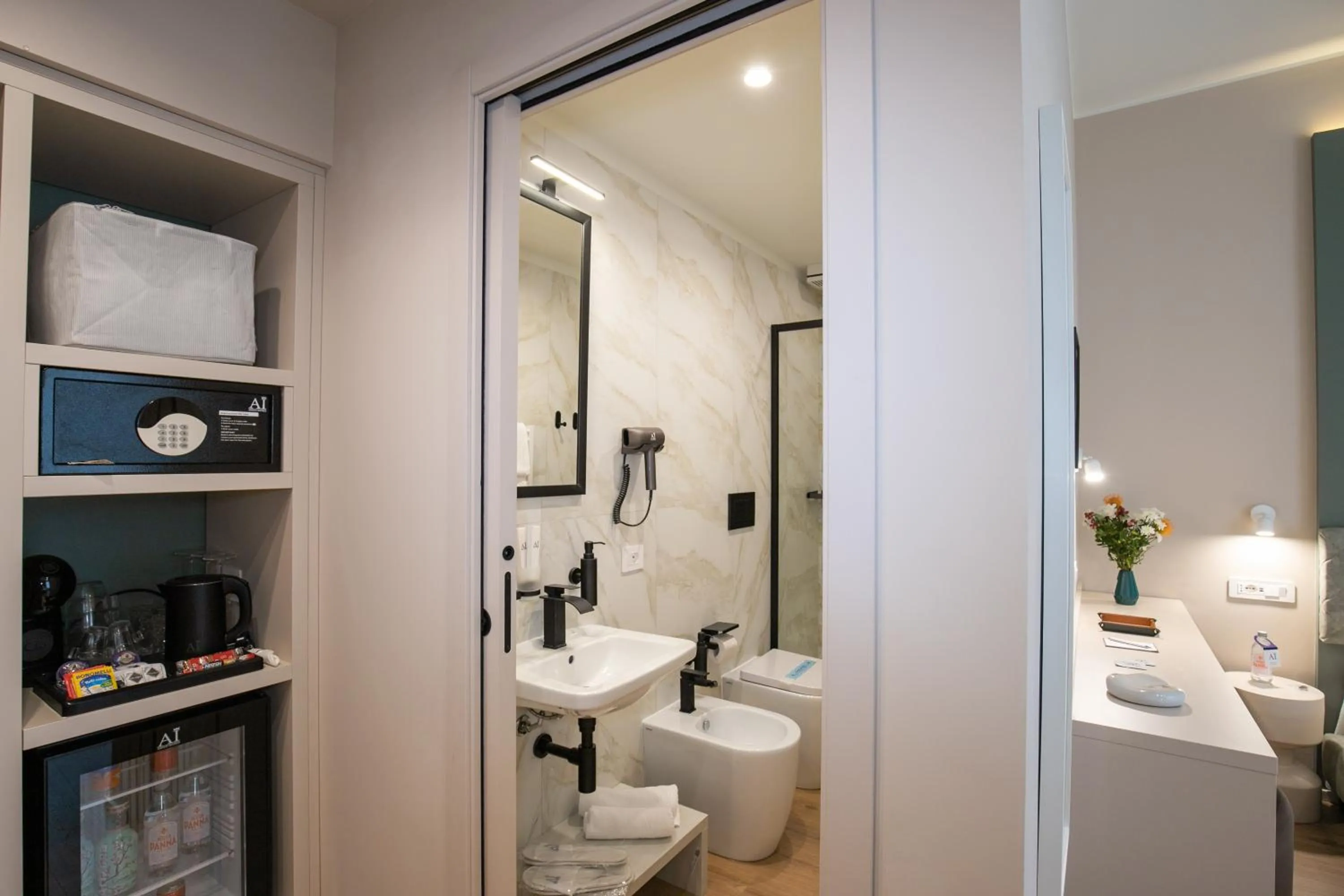 Shower in Aiello Hotels - Isola Design District