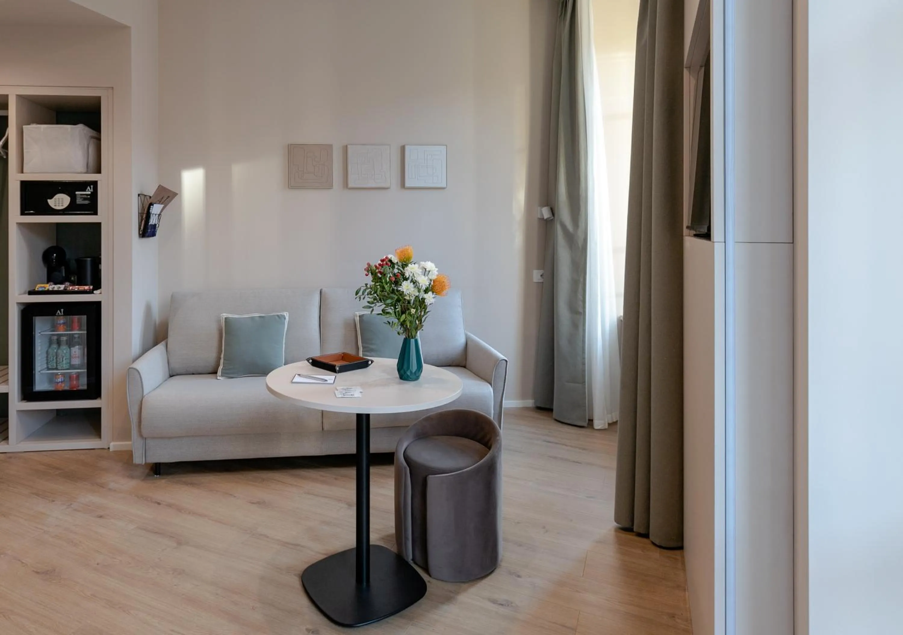 Seating area in Aiello Hotels - Isola Design District