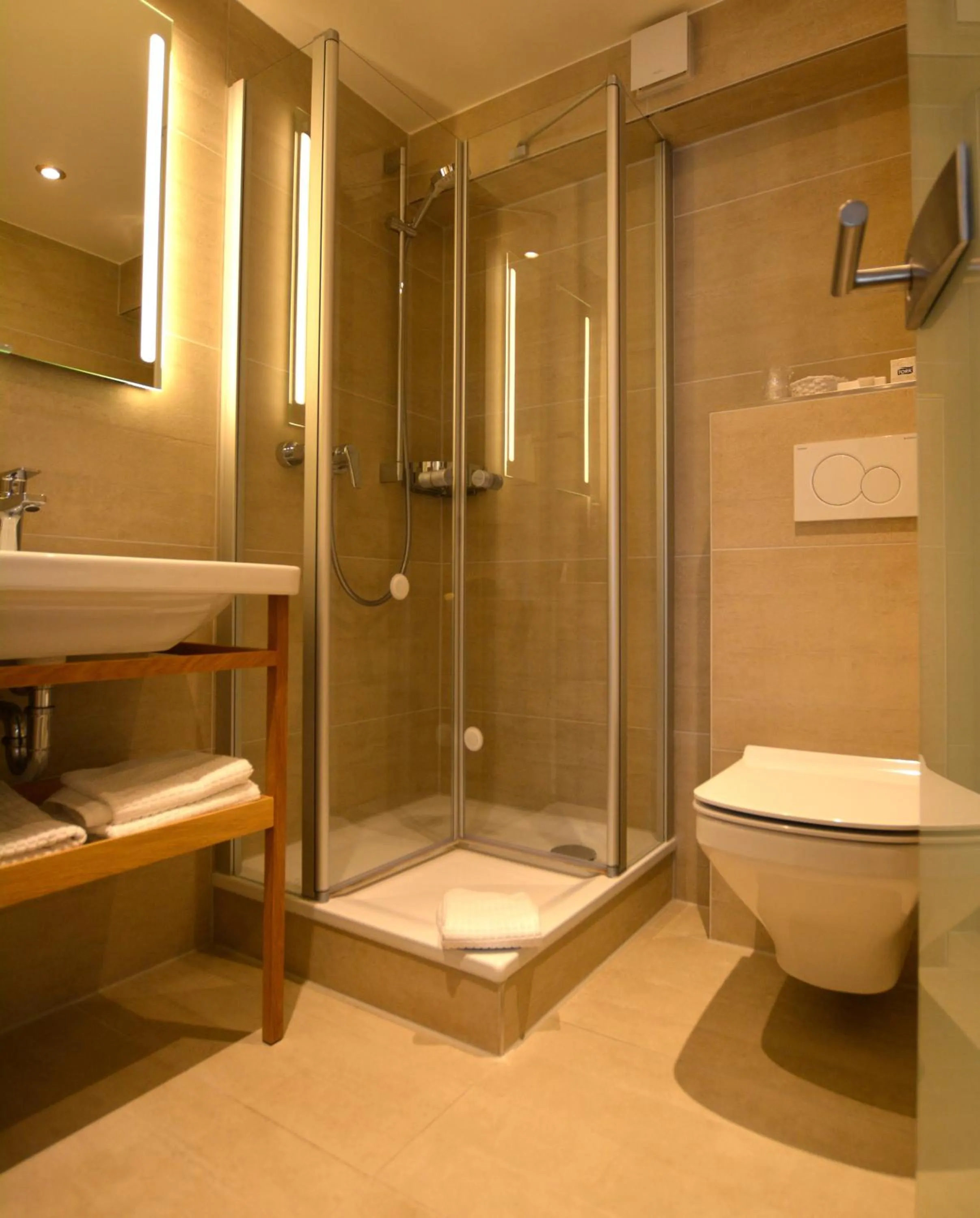 Bathroom in Genusshotel Hirschen - Erholung im Grünen (Südschwarzwald)