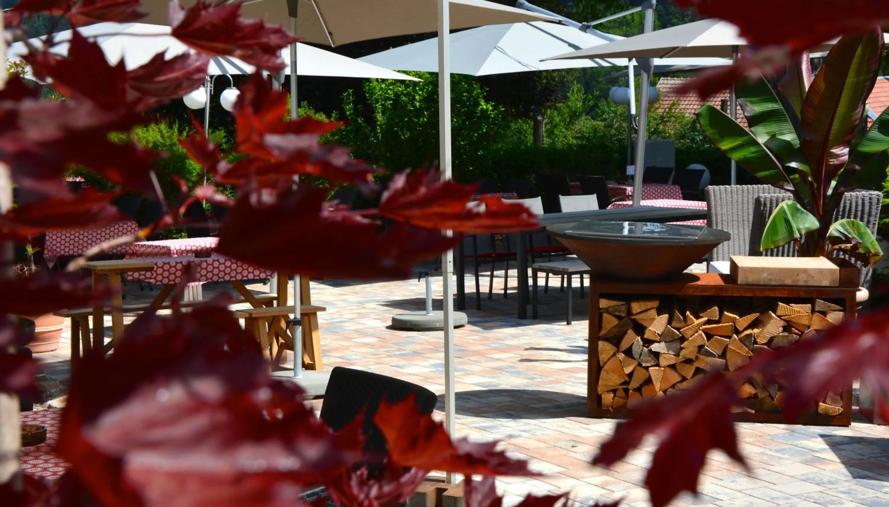 Balcony/Terrace in Genusshotel Hirschen - Erholung im Grünen (Südschwarzwald)