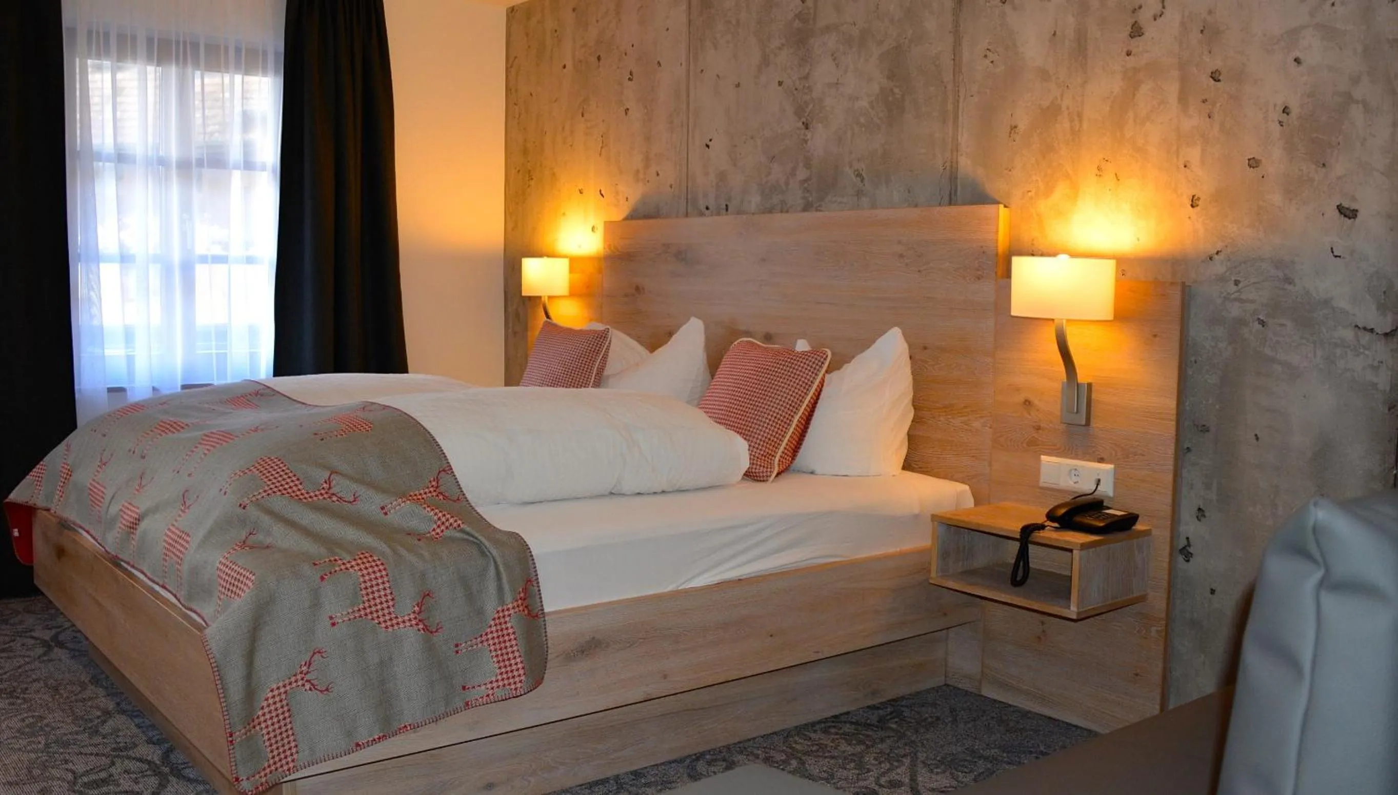 Bed in Genusshotel Hirschen - Erholung im Grünen (Südschwarzwald)