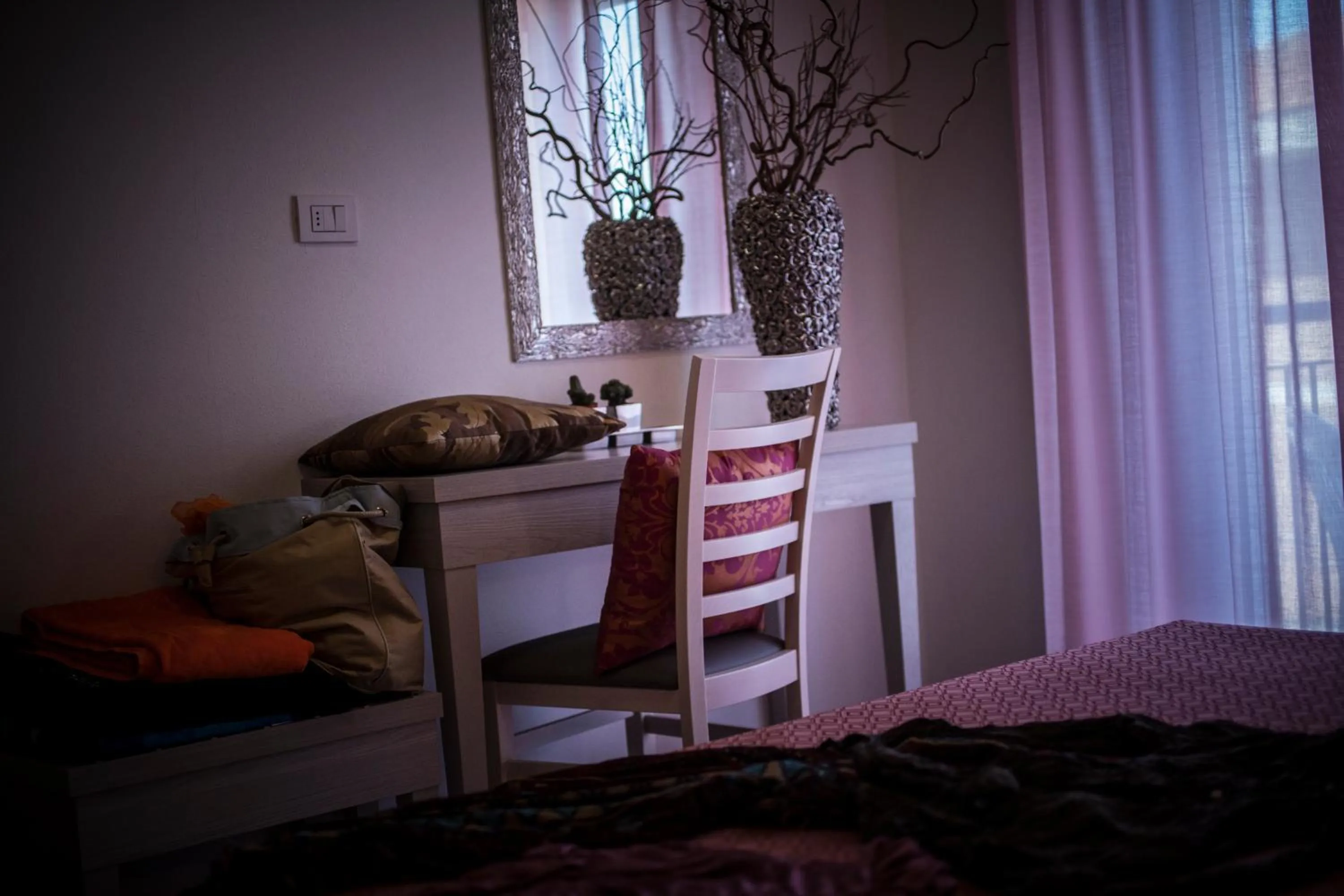 Decorative detail in Hotel Stella D'Oro