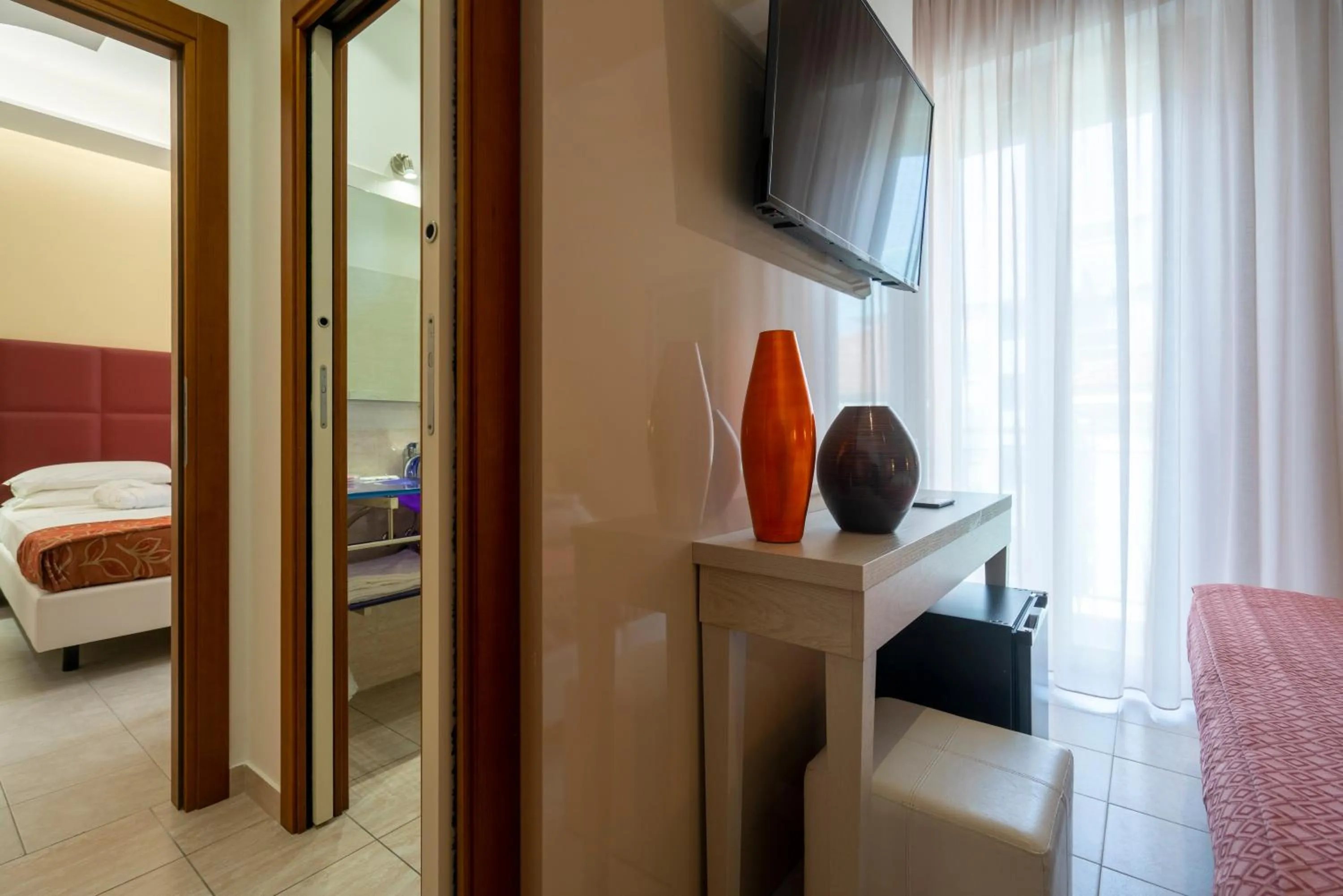 TV and multimedia, Bed in Hotel Stella D'Oro