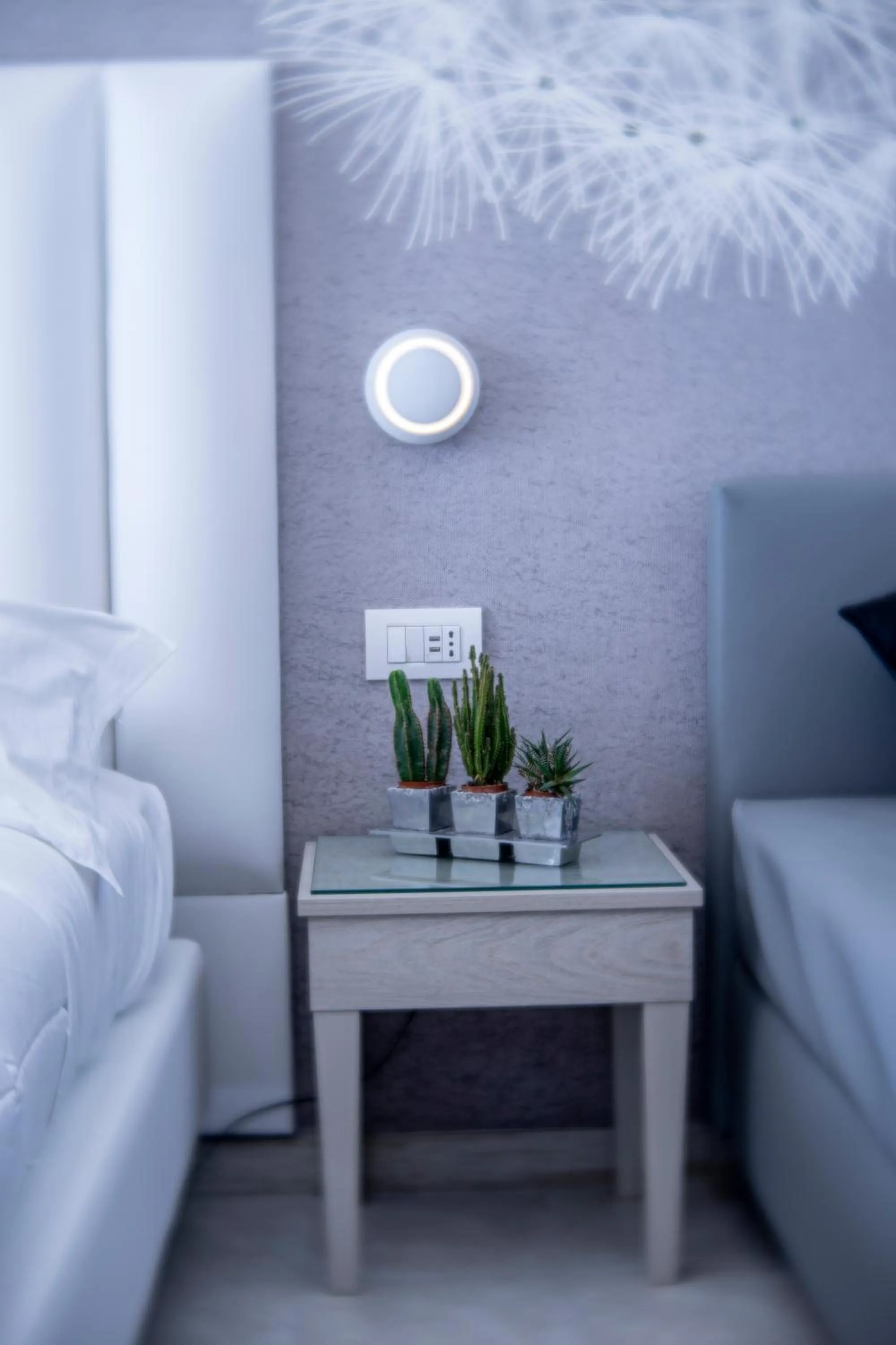 Living room, Bed in Hotel Stella D'Oro