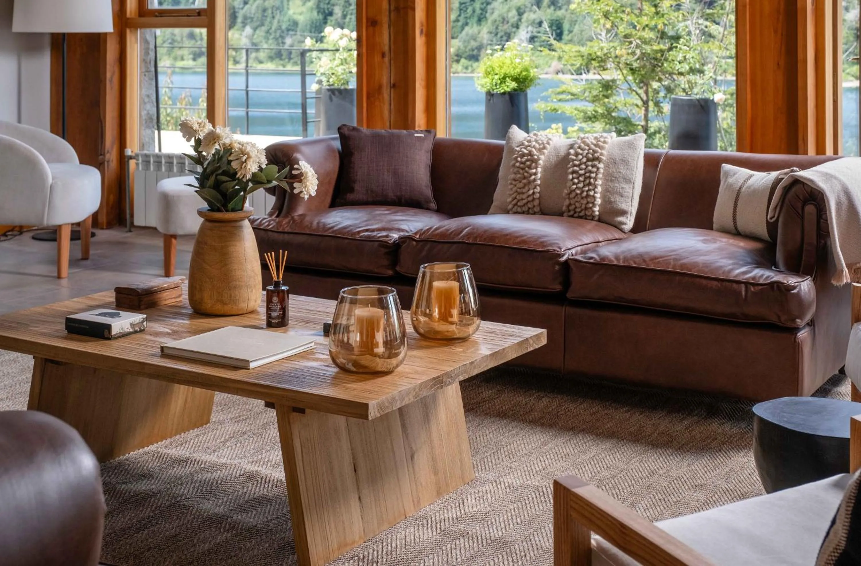 Living room in Puerto Manzano Boutique Hotel