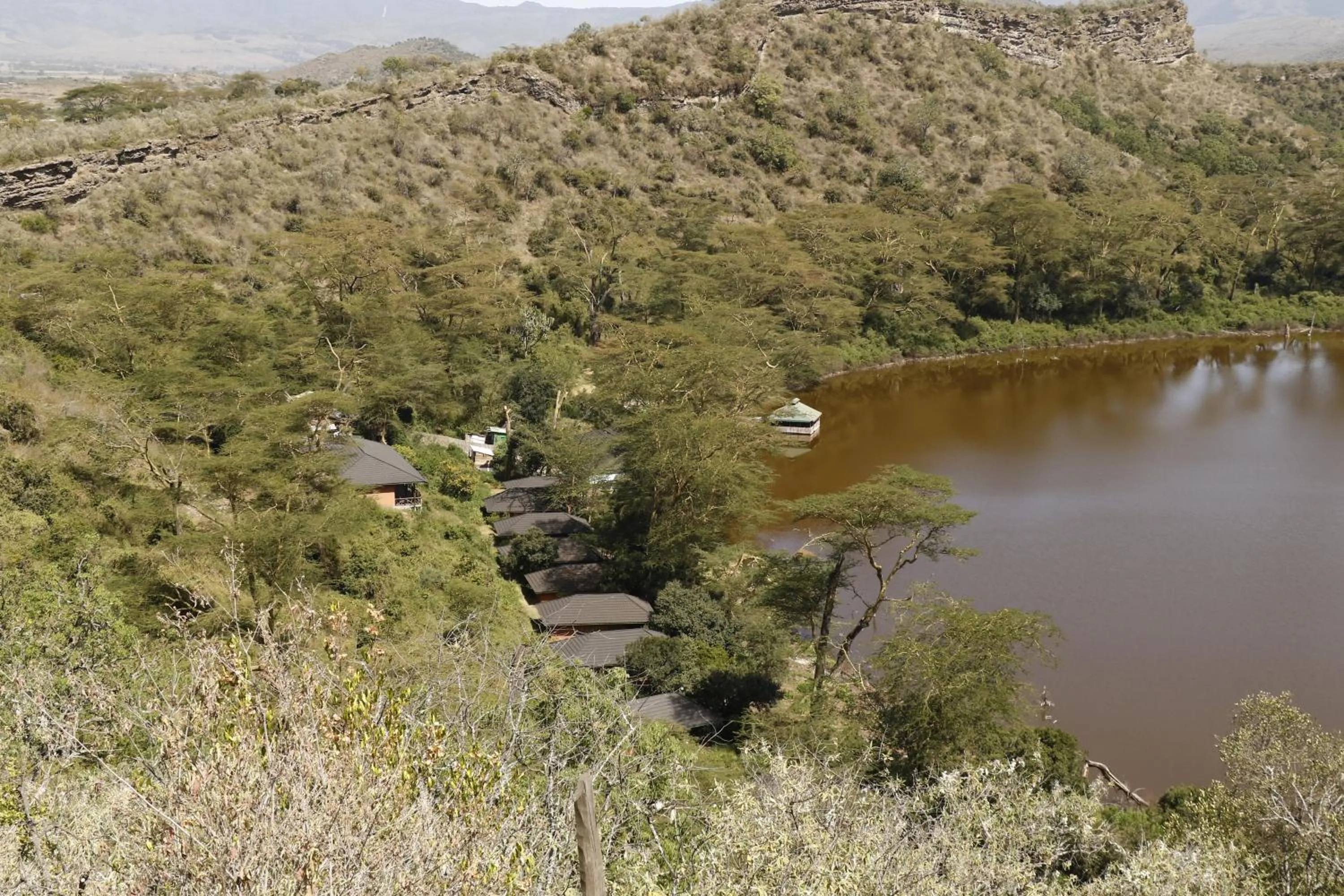 Bird's eye view in Crater Lake Tented Camp And Game Sanctuary