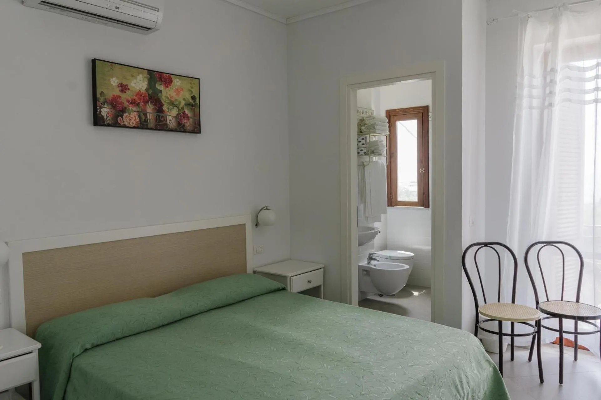 Bed in Hotel Santa Rosalia