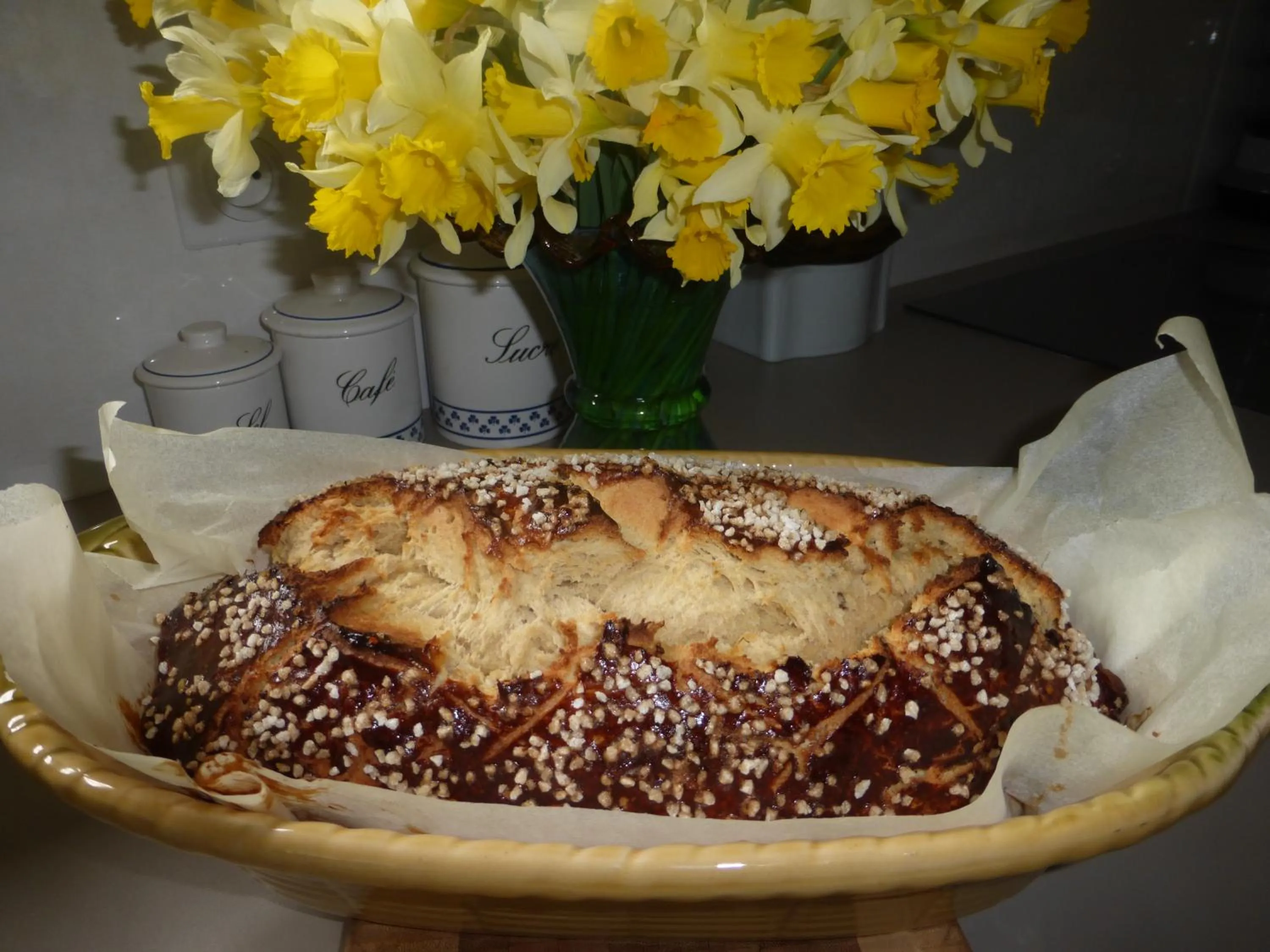 Continental breakfast in Chambre d'Hôtes Le Tilleul de Canac PARKING privé GRATUIT Petits déjeuners COMPRIS