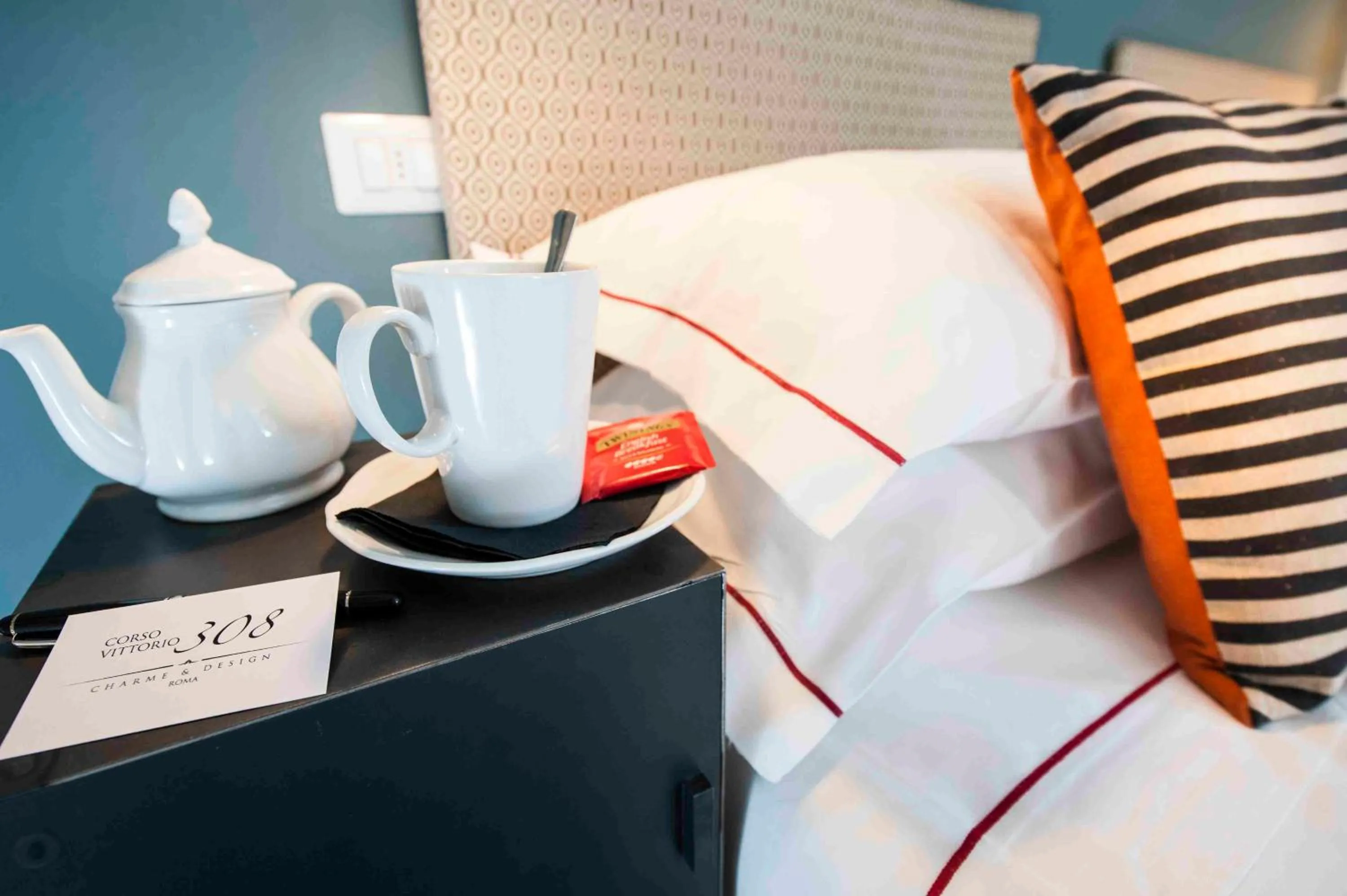 Coffee/tea facilities, Bed in Corso Vittorio 308
