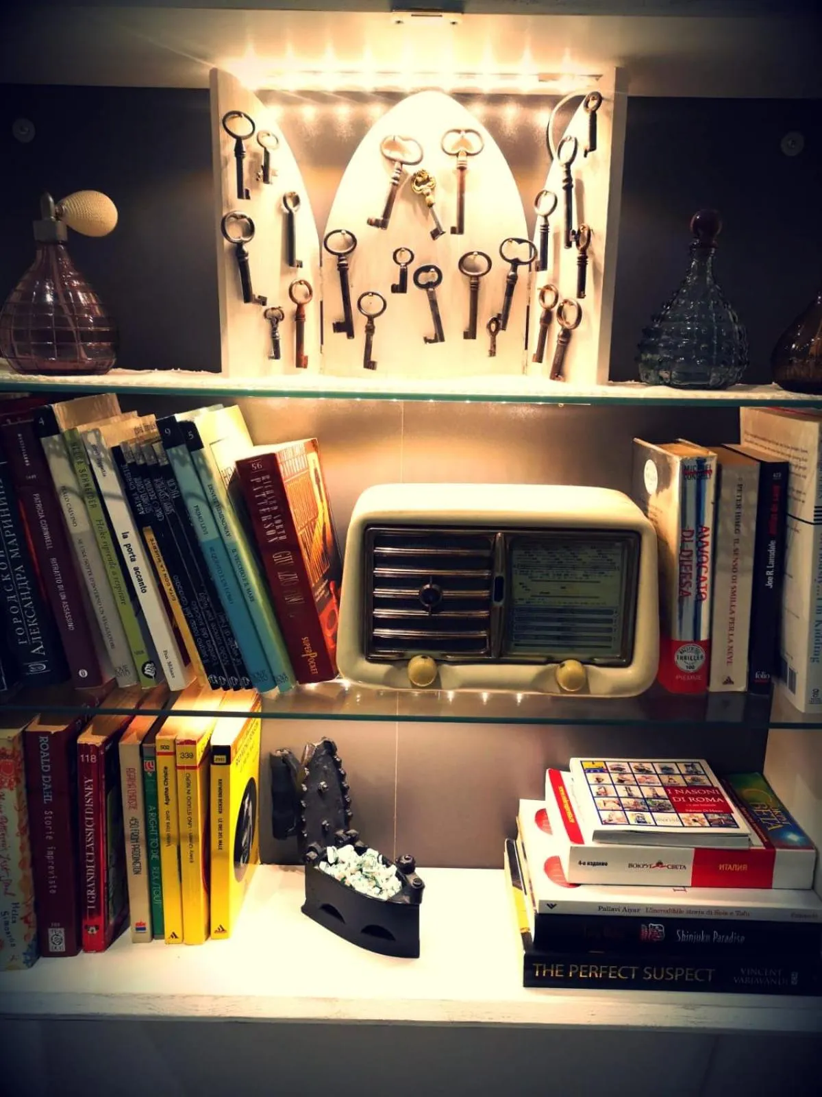 Library in La Chiave di Roma