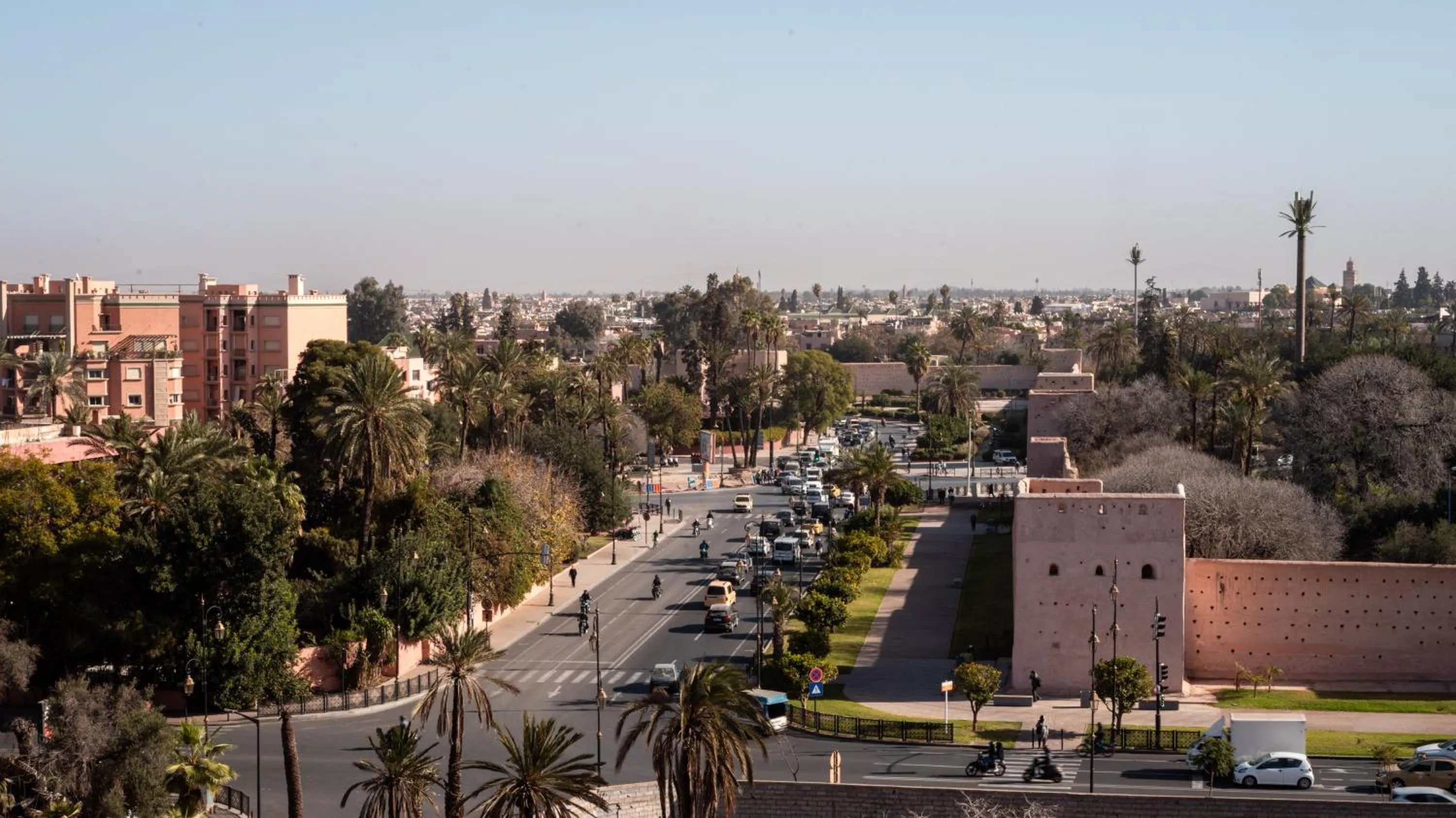 City view in Hotel Le Grand Imilchil