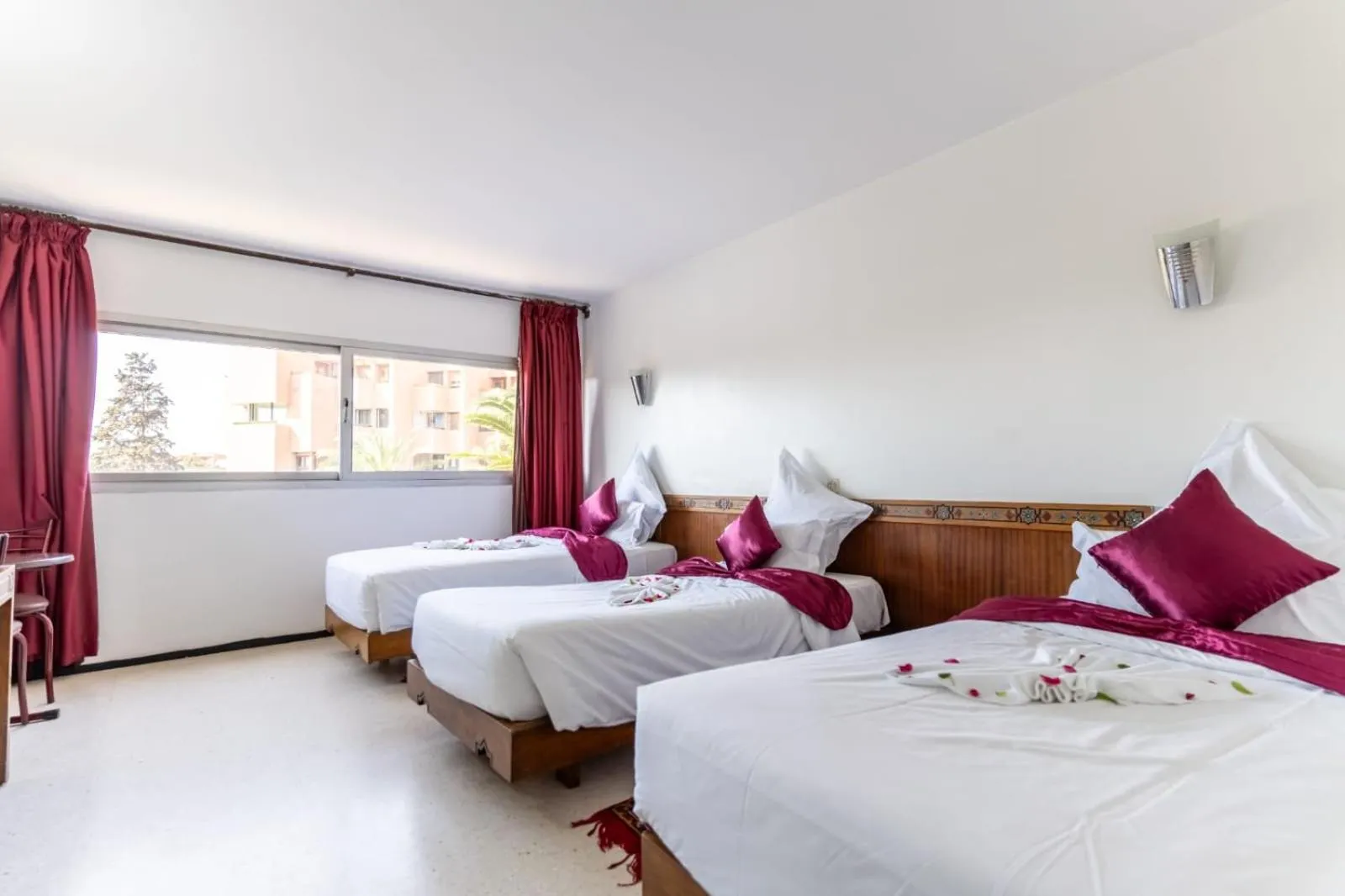 Bed in Hotel Le Grand Imilchil