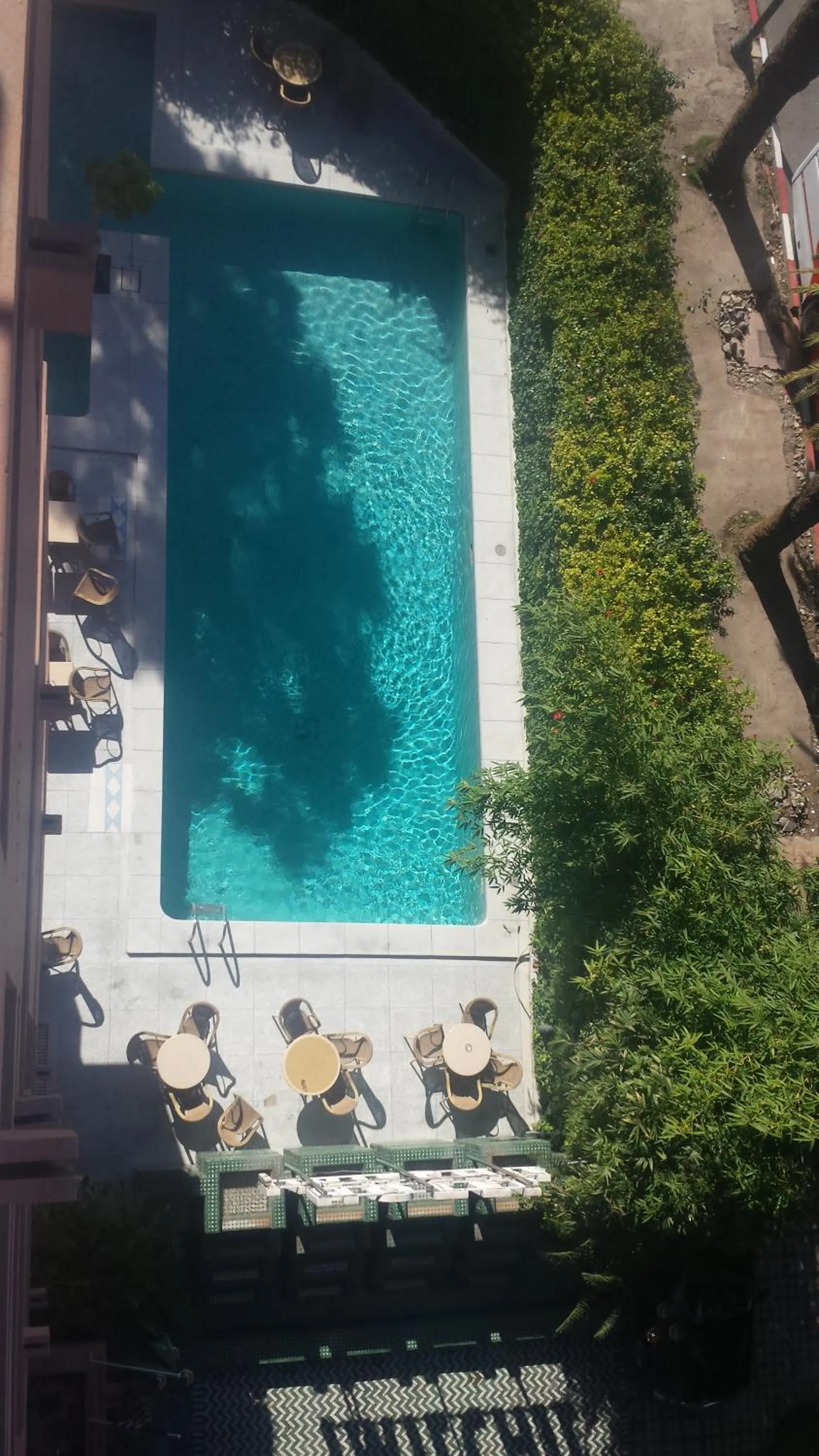 Swimming pool in Hotel Le Grand Imilchil