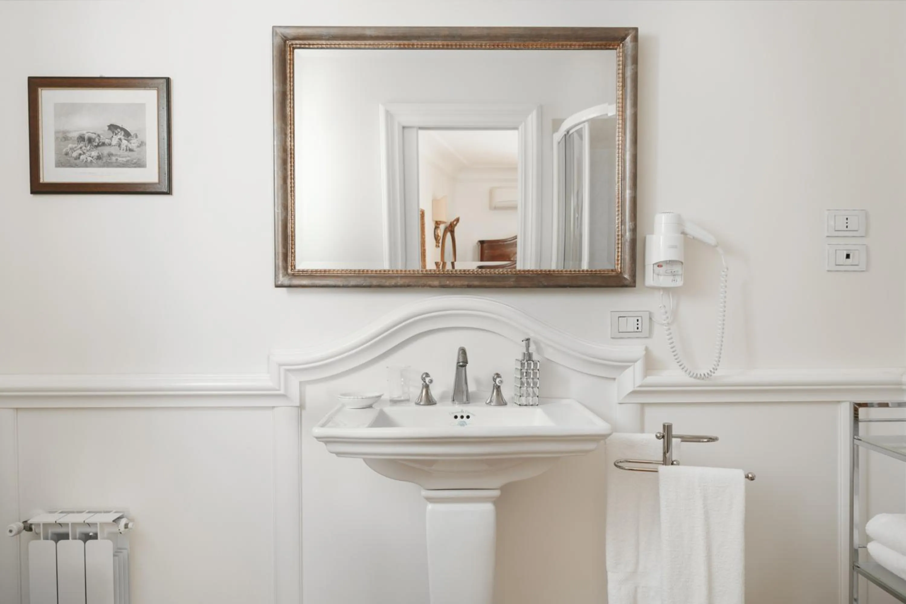 Bathroom in B&B Triskéles