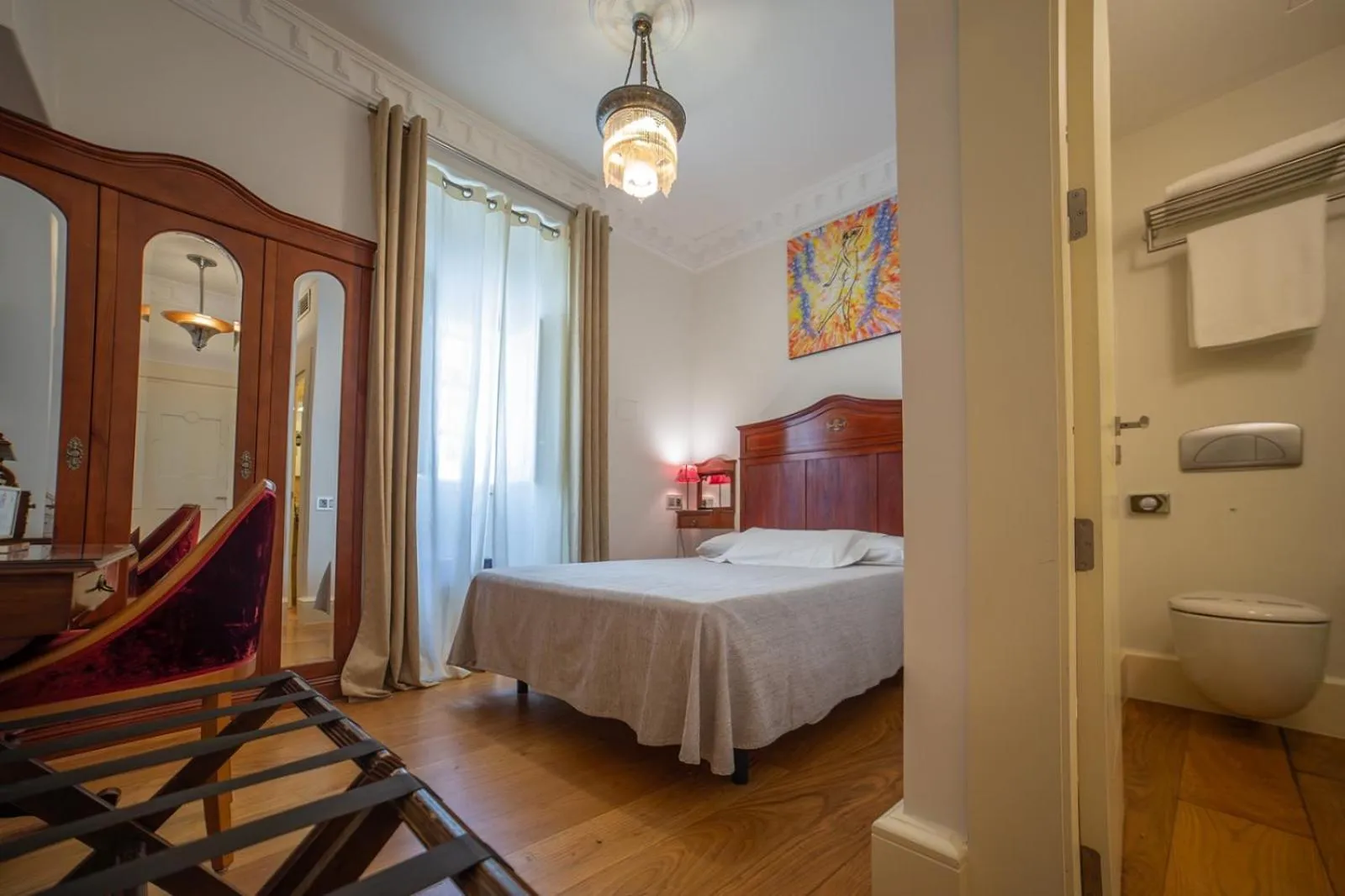 Photo of the whole room, Bed in Hotel Monumento Pazo de Orbán