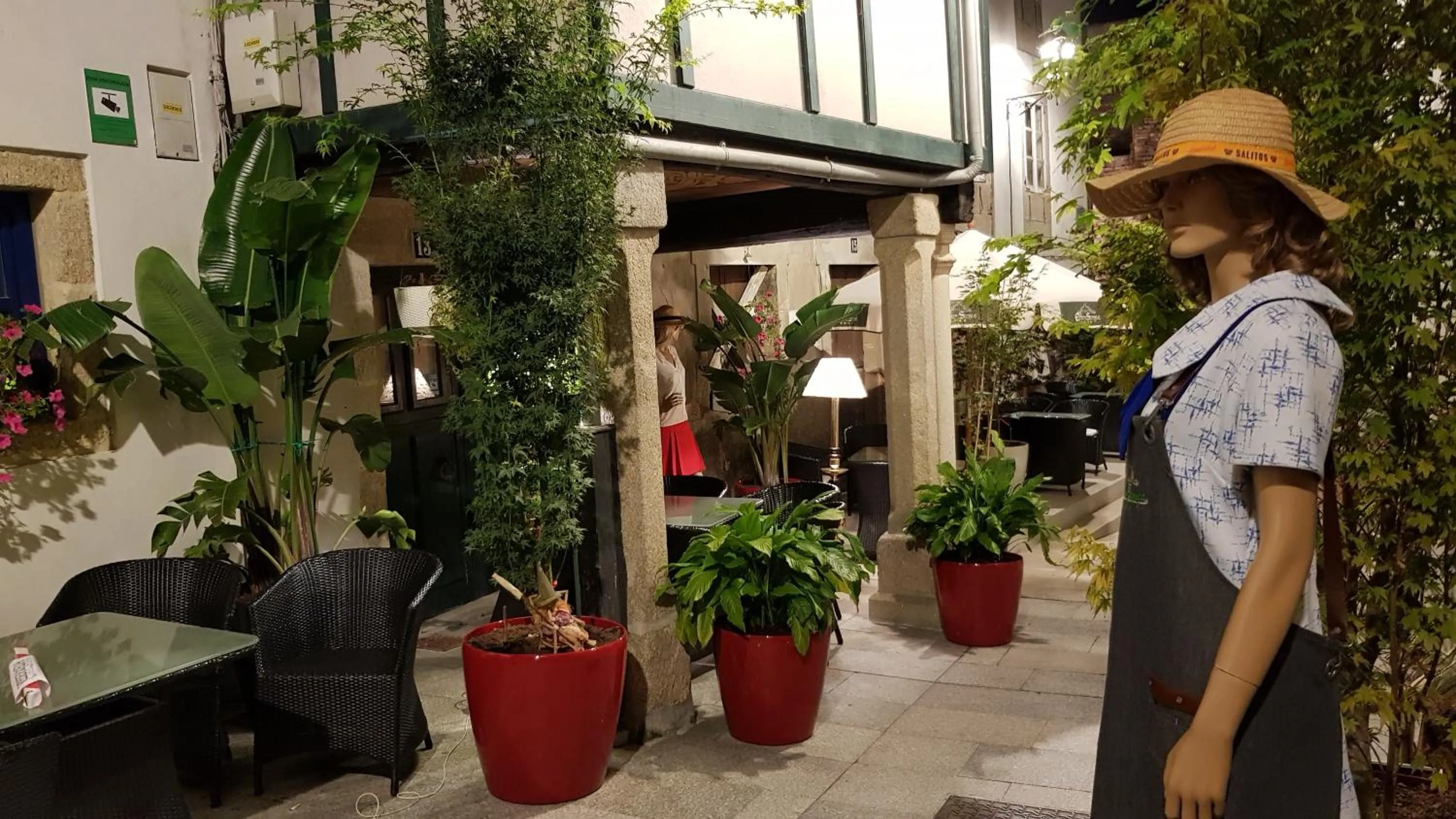 Balcony/Terrace in Hotel Monumento Pazo de Orbán