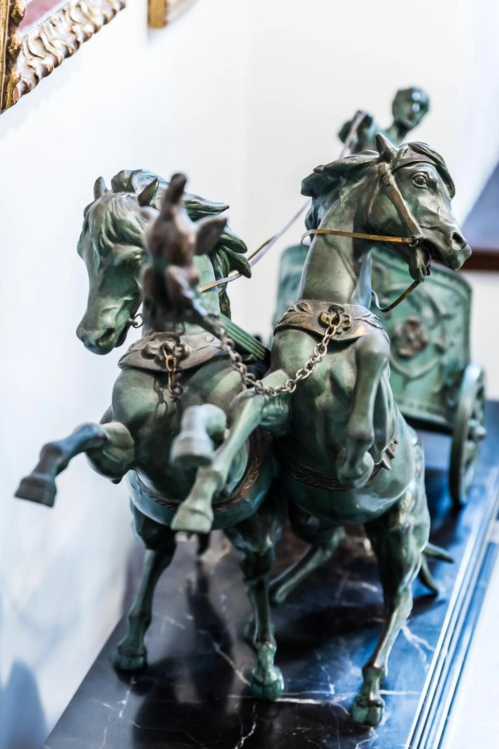 Decorative detail in Hotel Monumento Pazo de Orbán