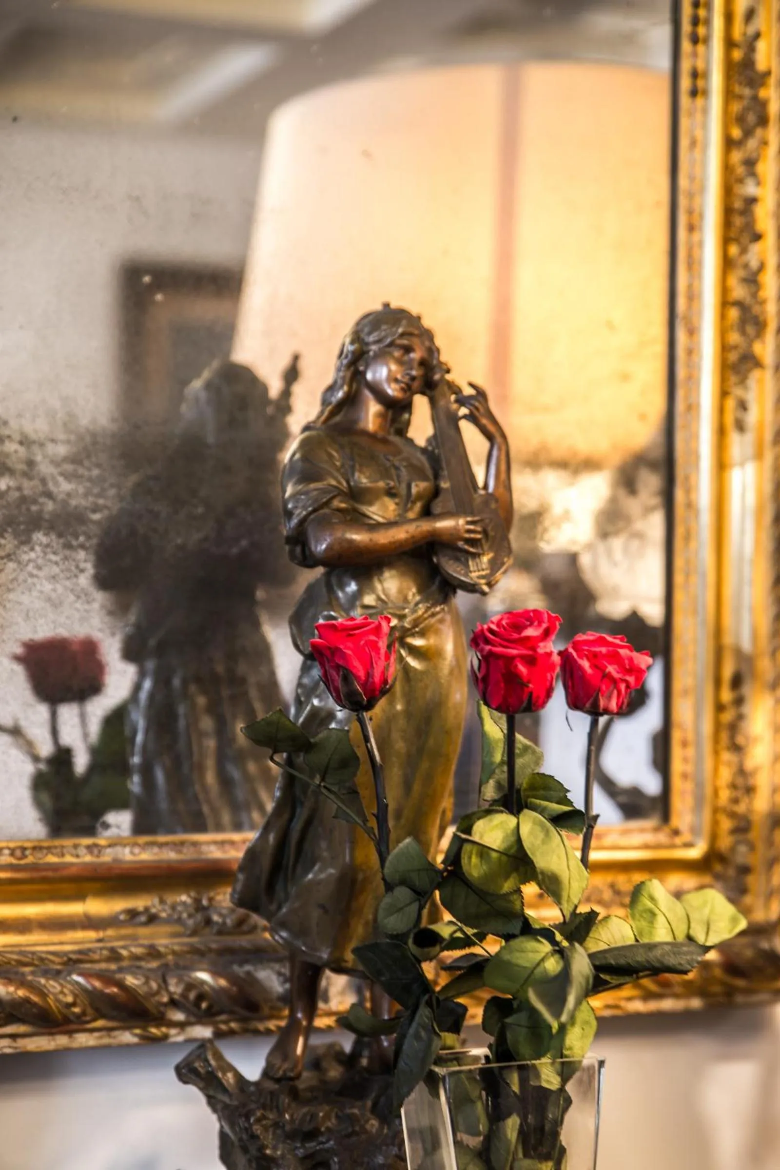 Decorative detail in Hotel Monumento Pazo de Orbán