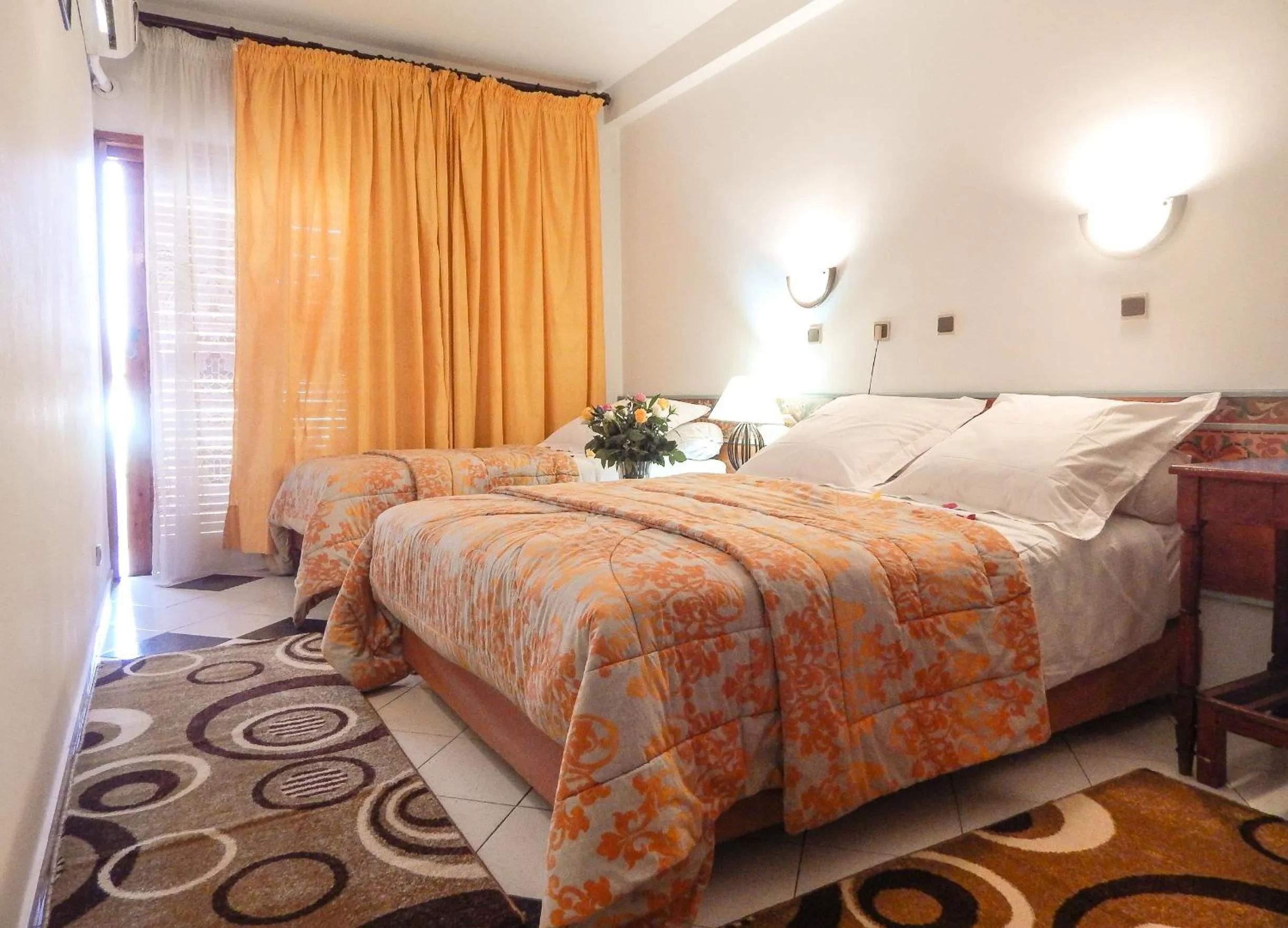 Bedroom, Bed in Hotel Sindibad