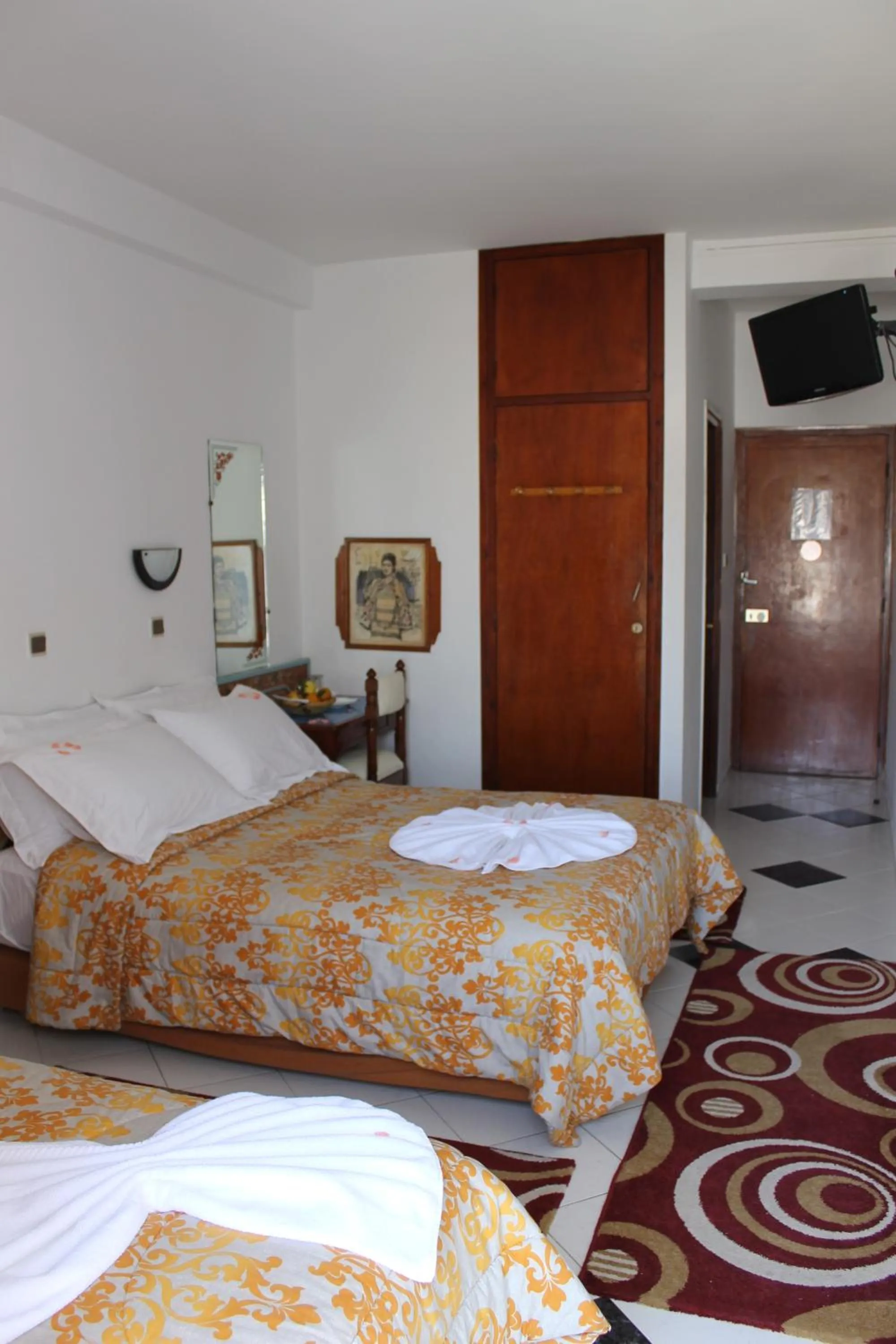 Bedroom, Bed in Hotel Sindibad