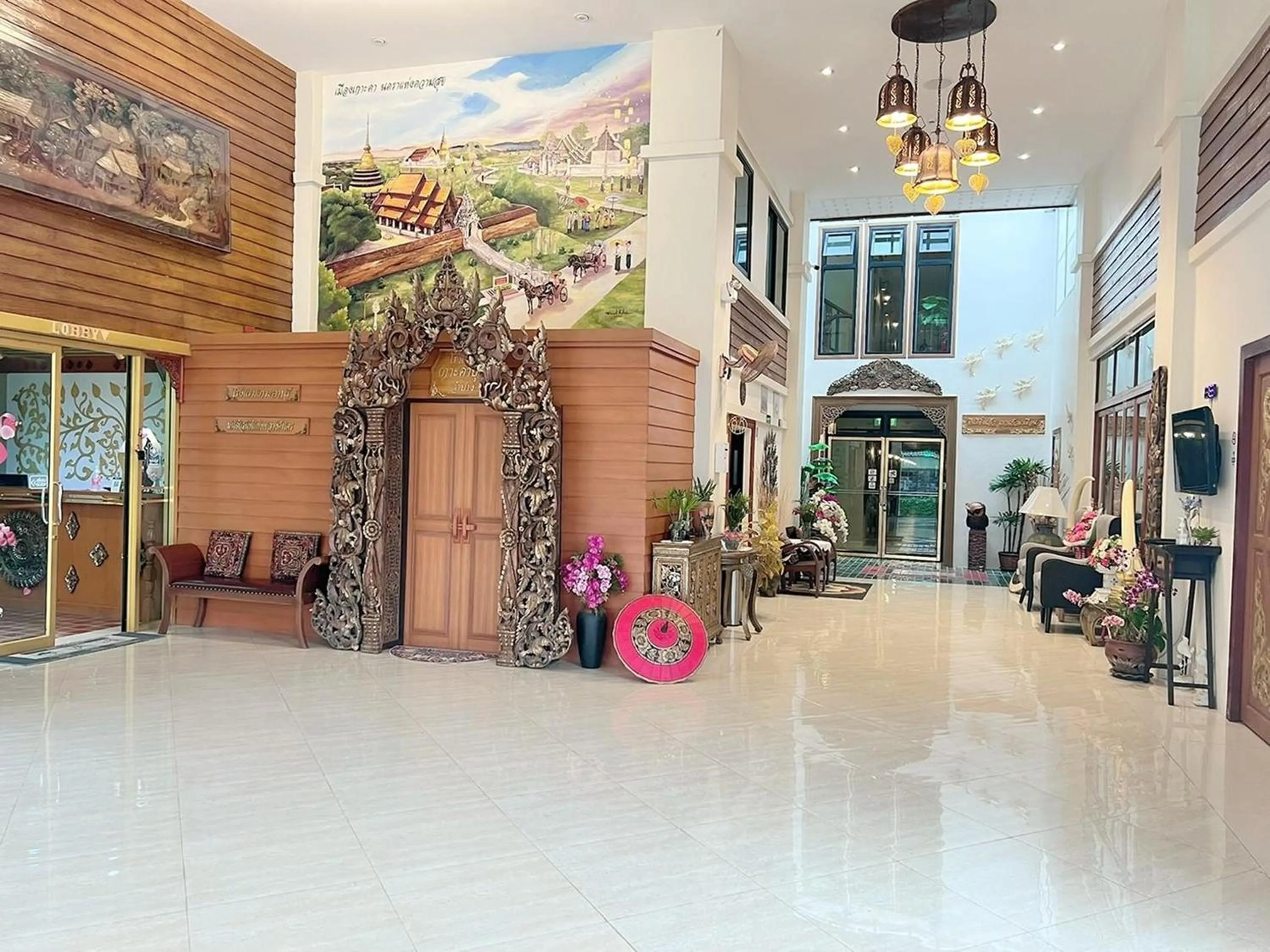 Lobby or reception in Kokhaburi Hotel