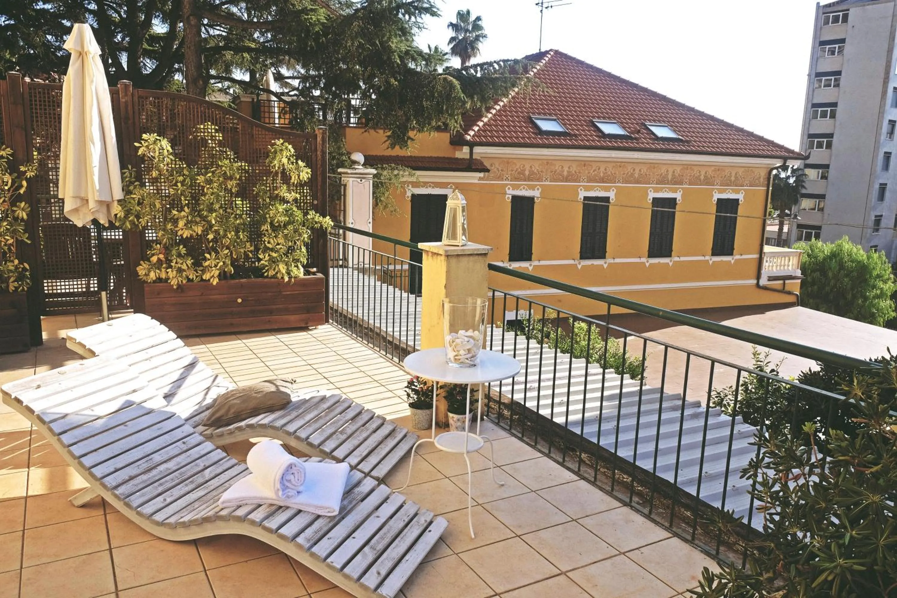 Balcony/Terrace in Residence Conchiglia Aparthotel