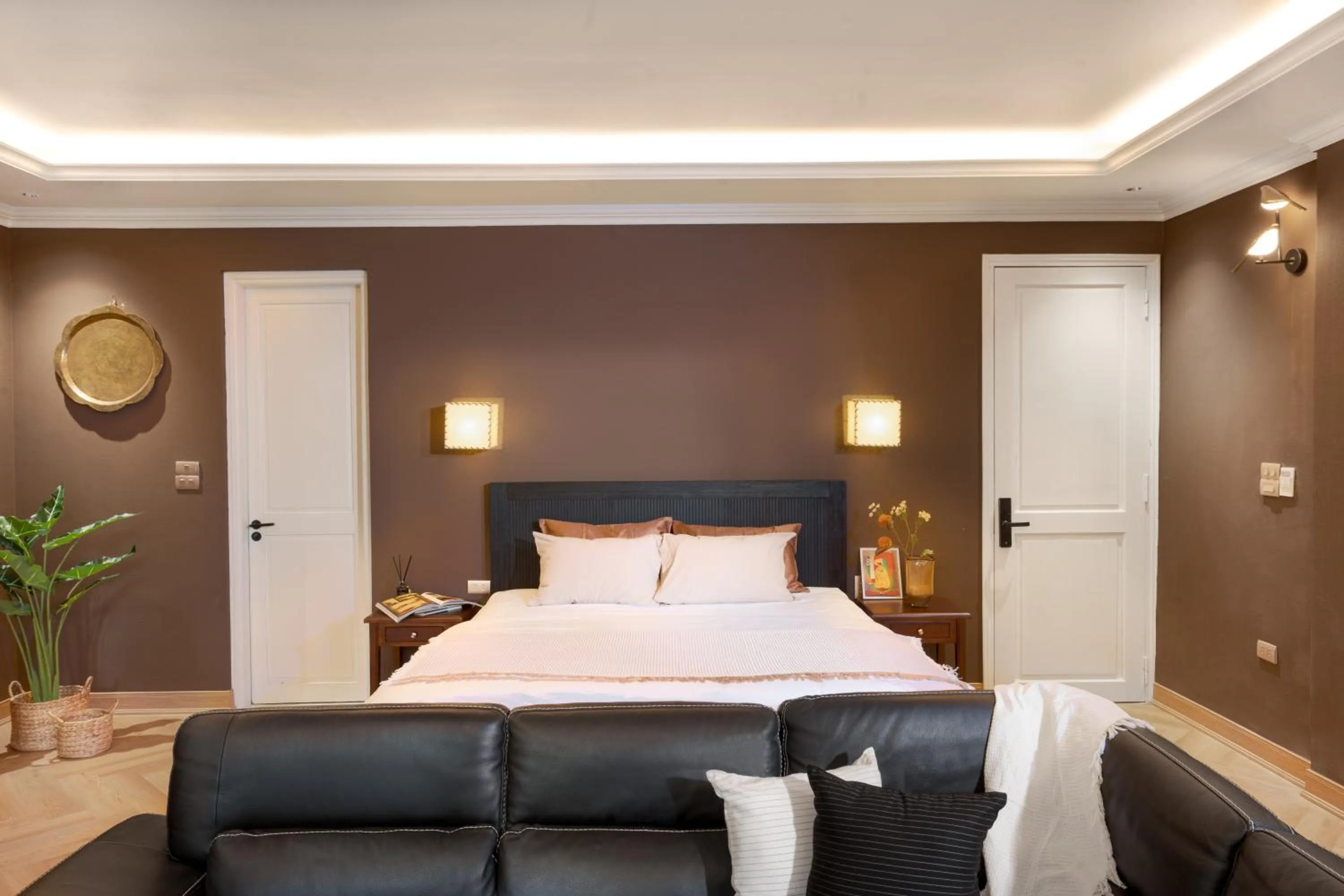 Bed in Éclectique Hanoi Homestay