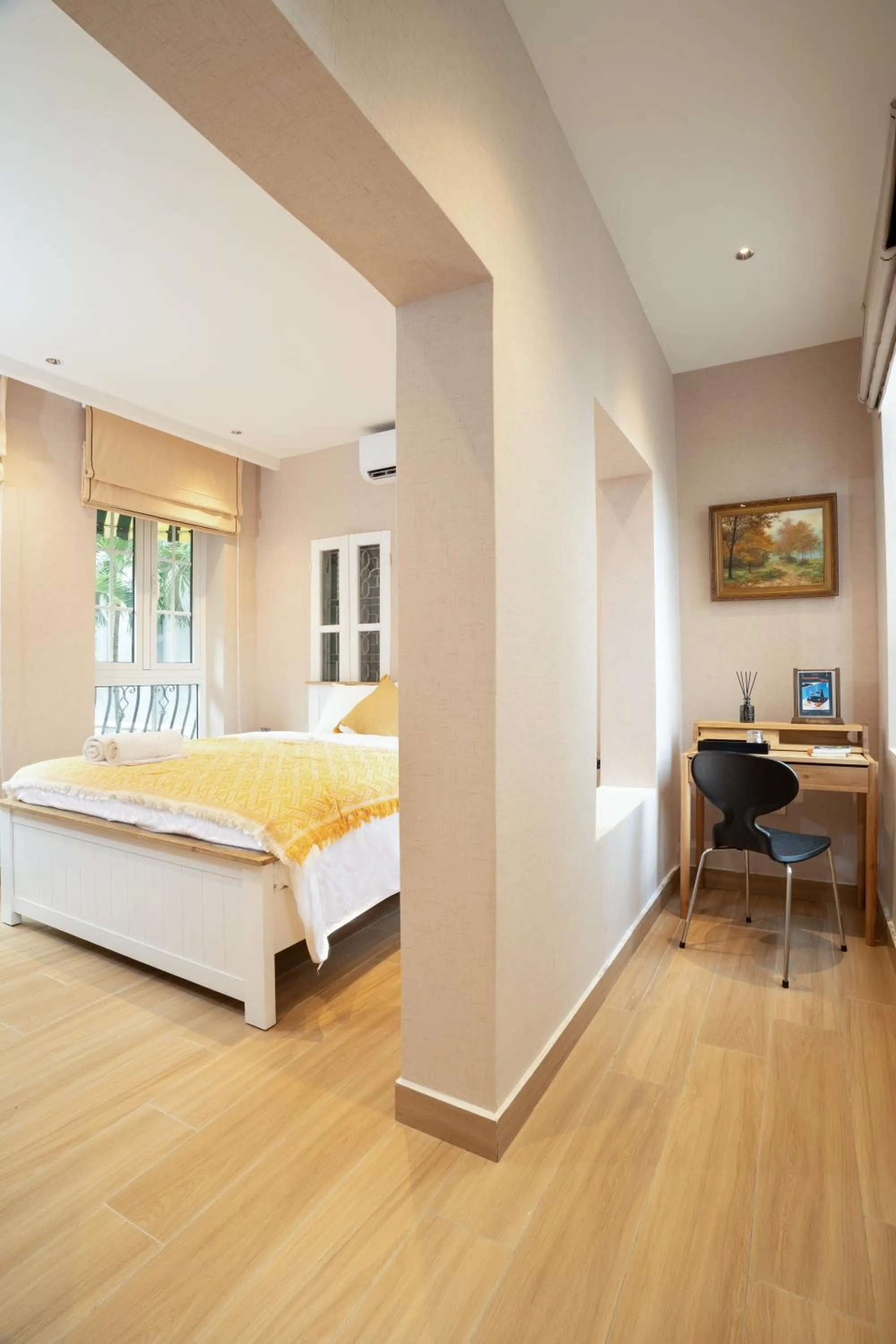 Bed in Éclectique Hanoi Homestay