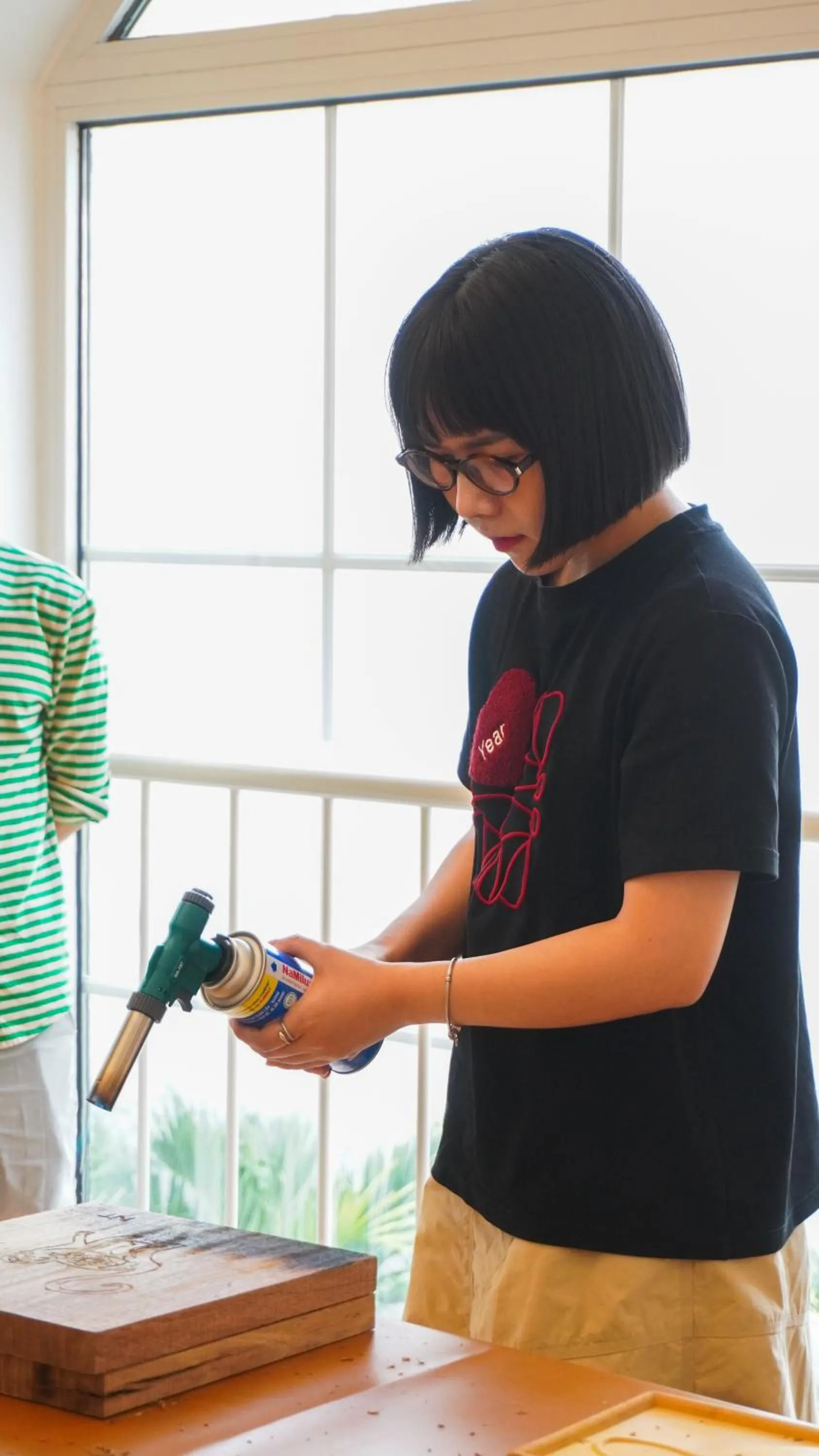 group of guests in Éclectique Hanoi Homestay