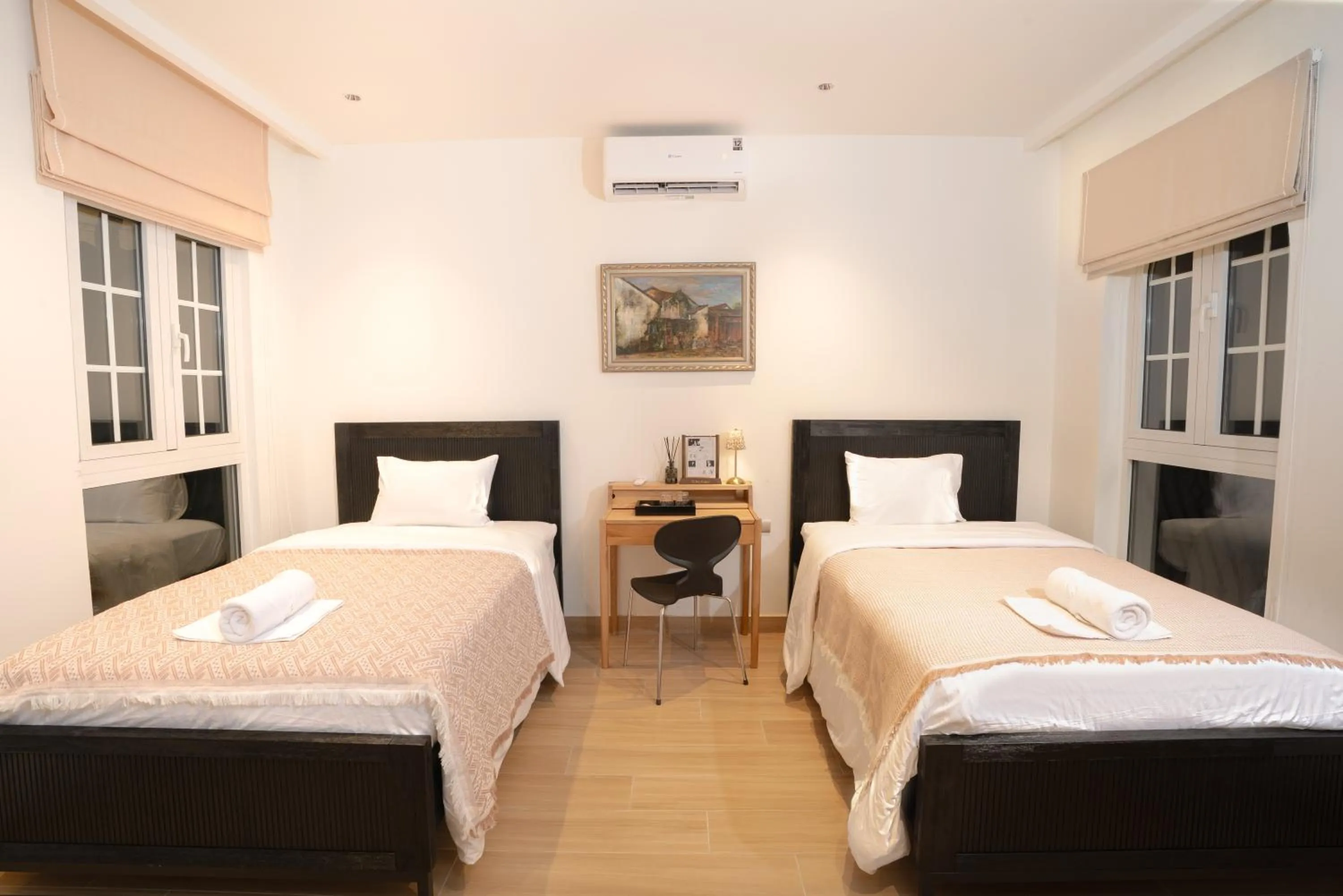 Bed in Éclectique Hanoi Homestay