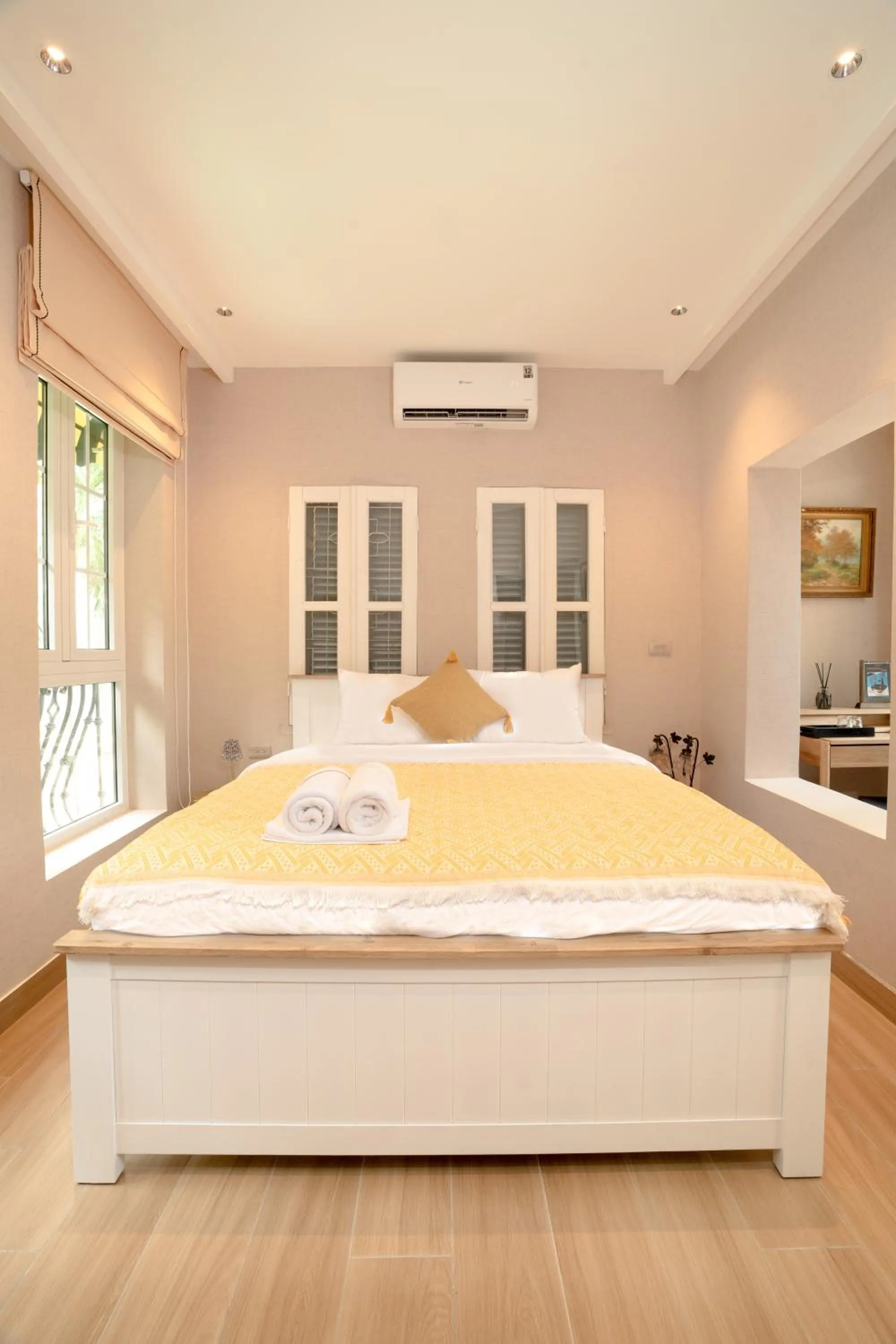 Bed in Éclectique Hanoi Homestay