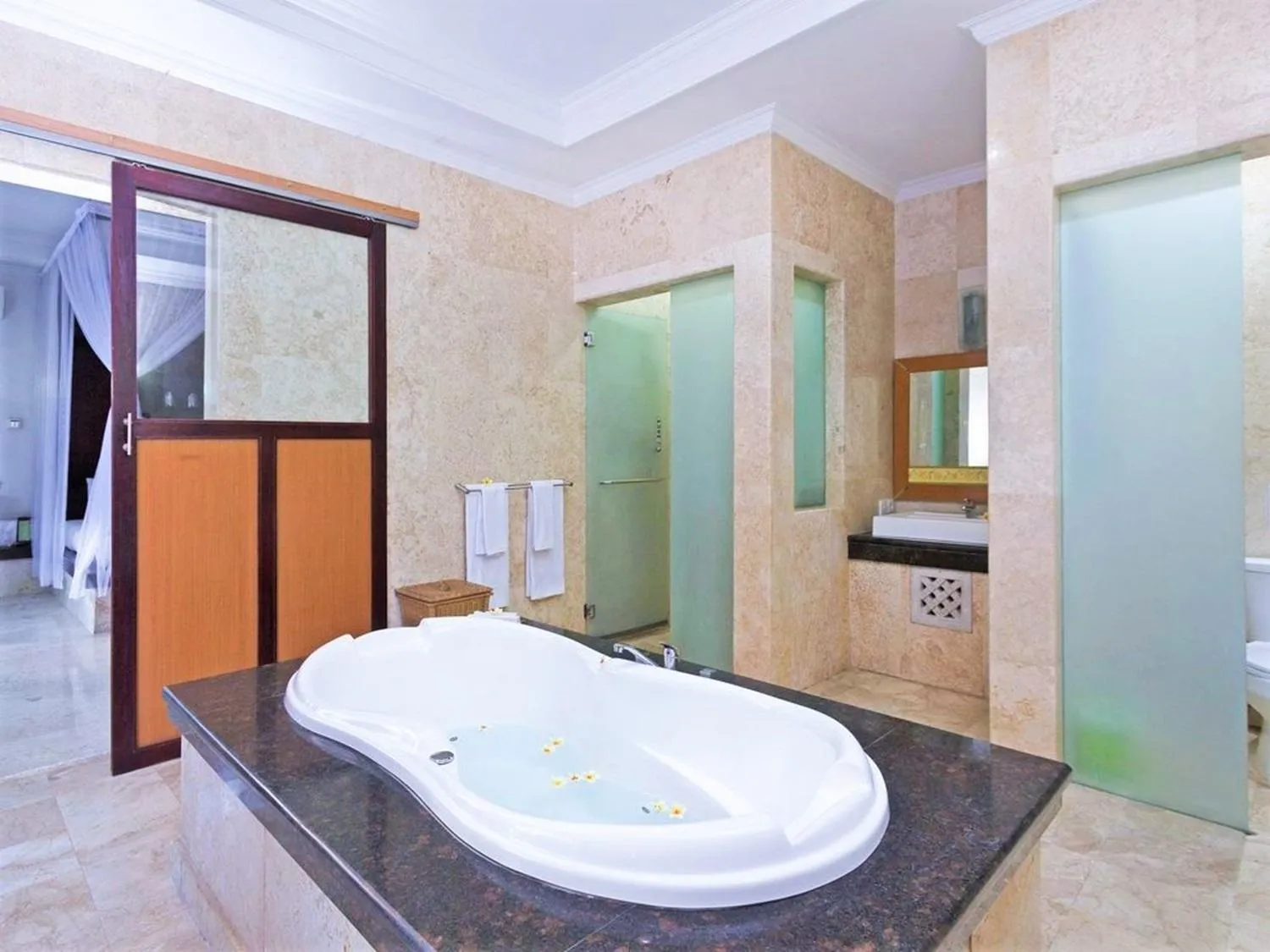 Bathroom in Private Pool Villas Kuta Bali