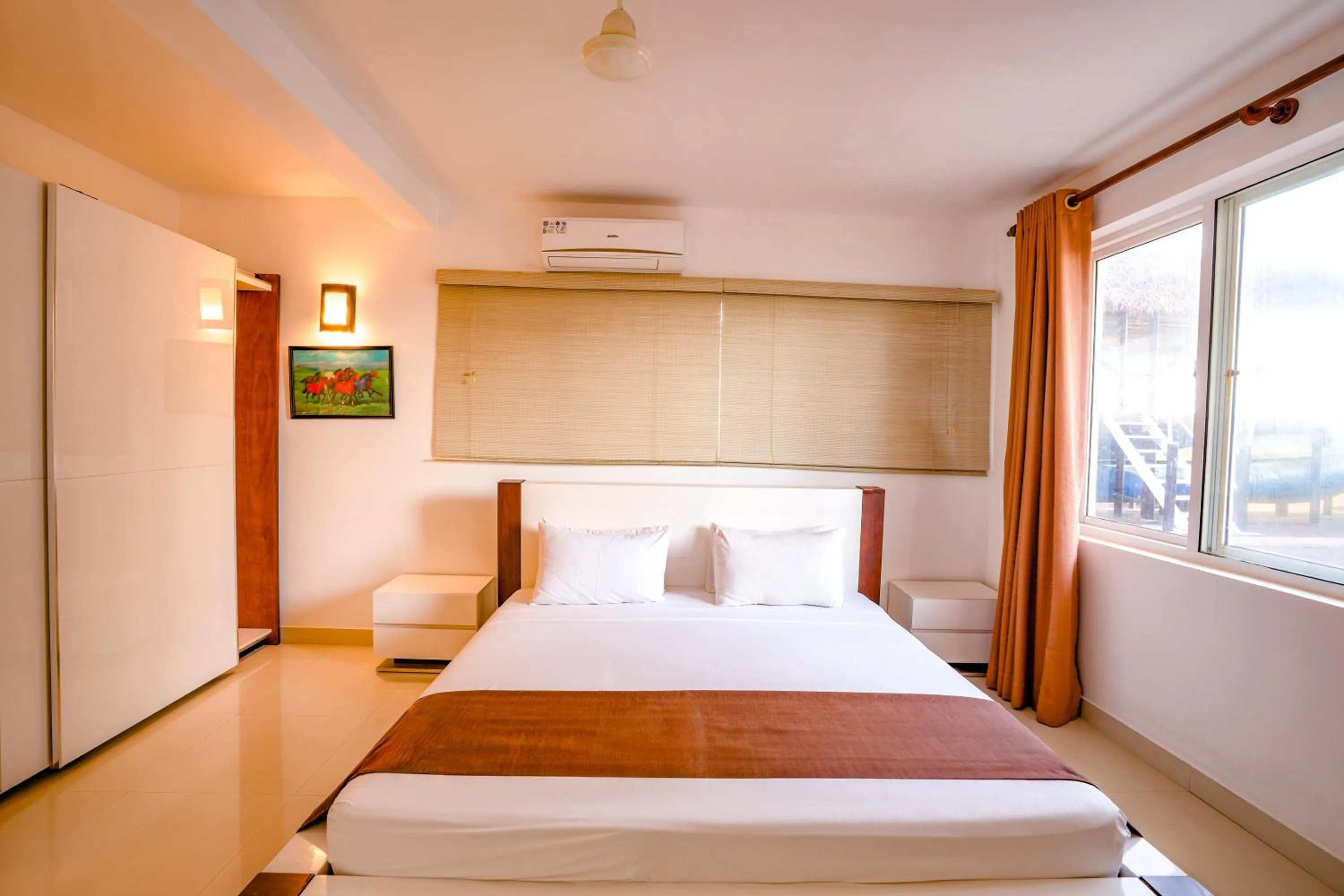 Bed in Amara White Villa