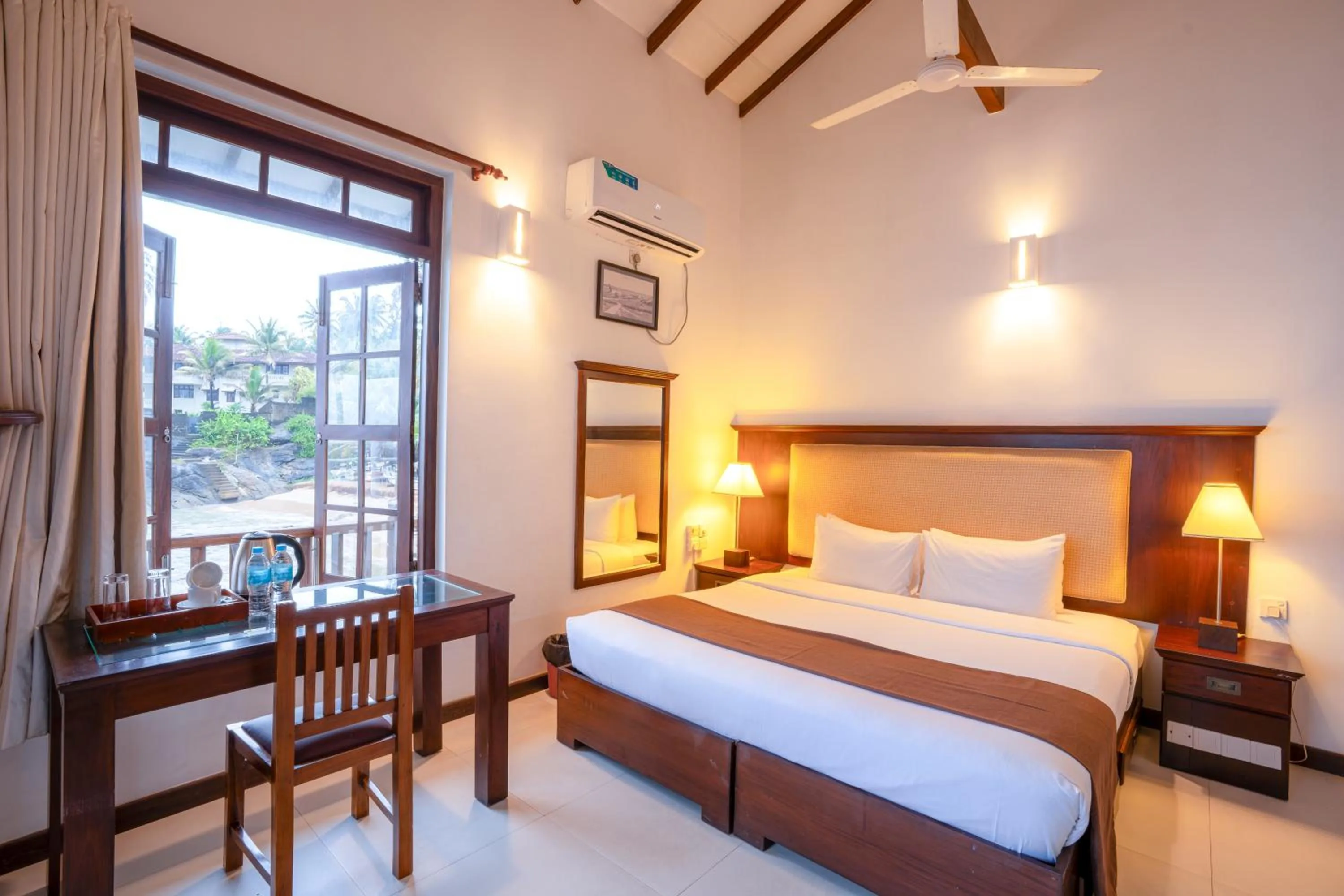 Bedroom, Bed in Amara White Villa