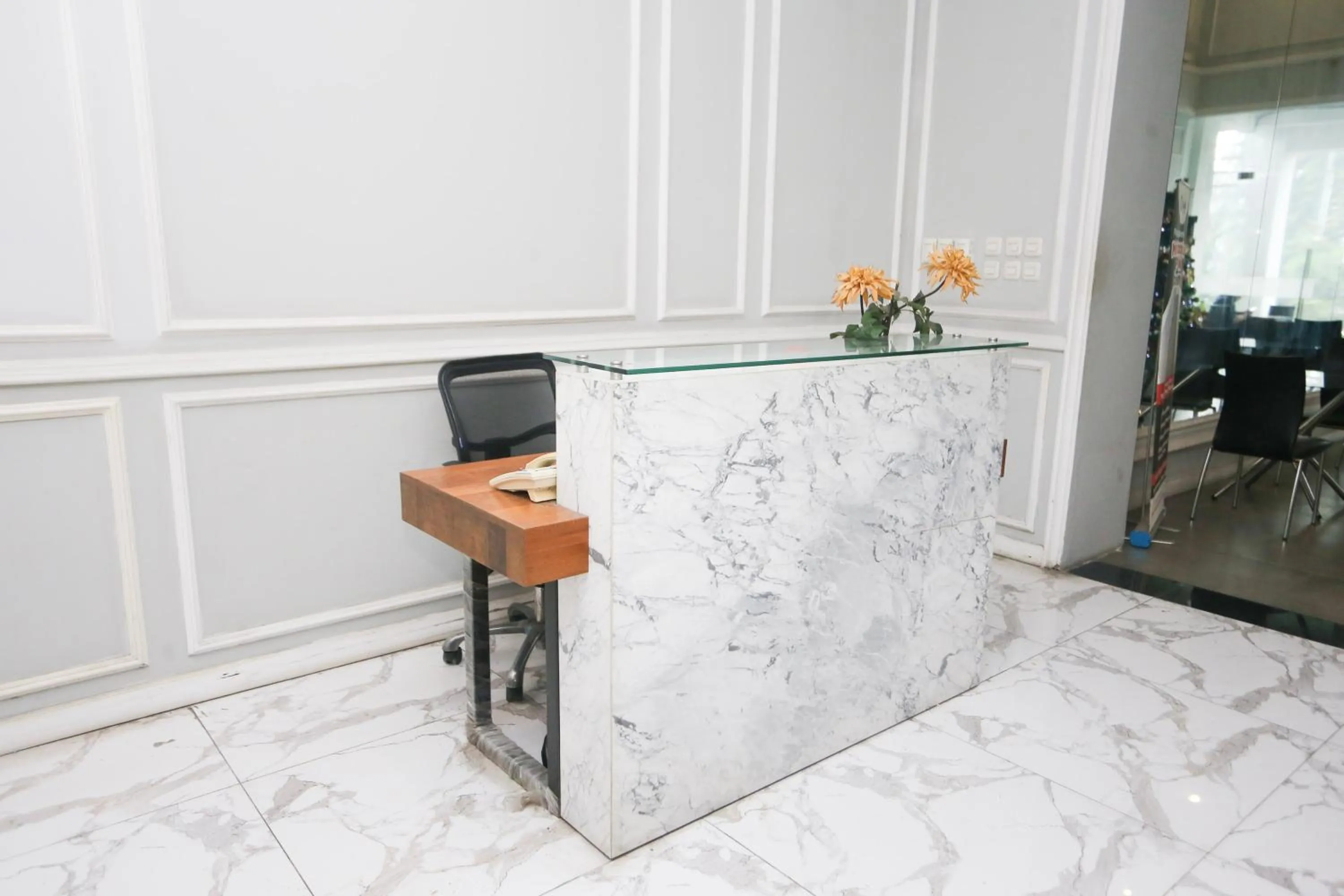 Lobby or reception in Collection O metroploitian park Serviced Apartmen