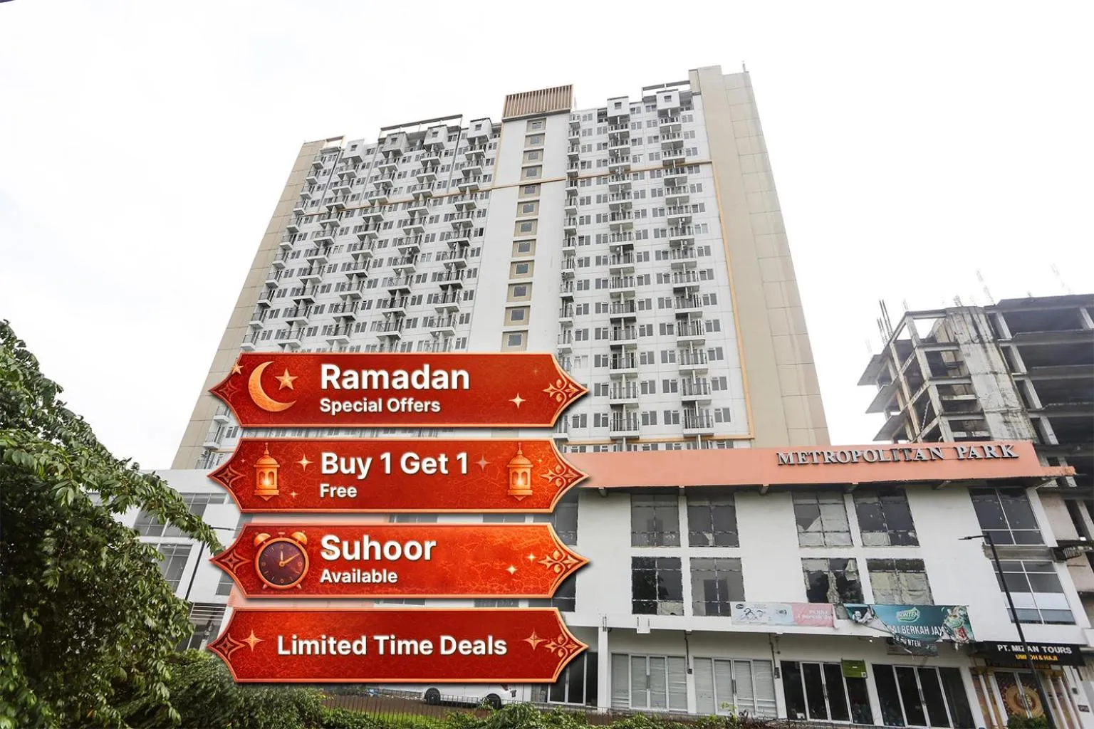 Property building in Collection O metroploitian park Serviced Apartmen