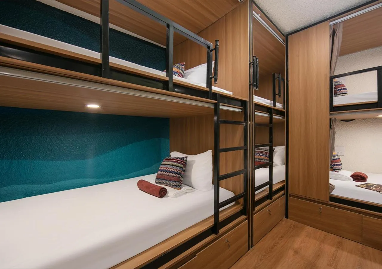 Bedroom, Bed in Wanderlust Station Hostel