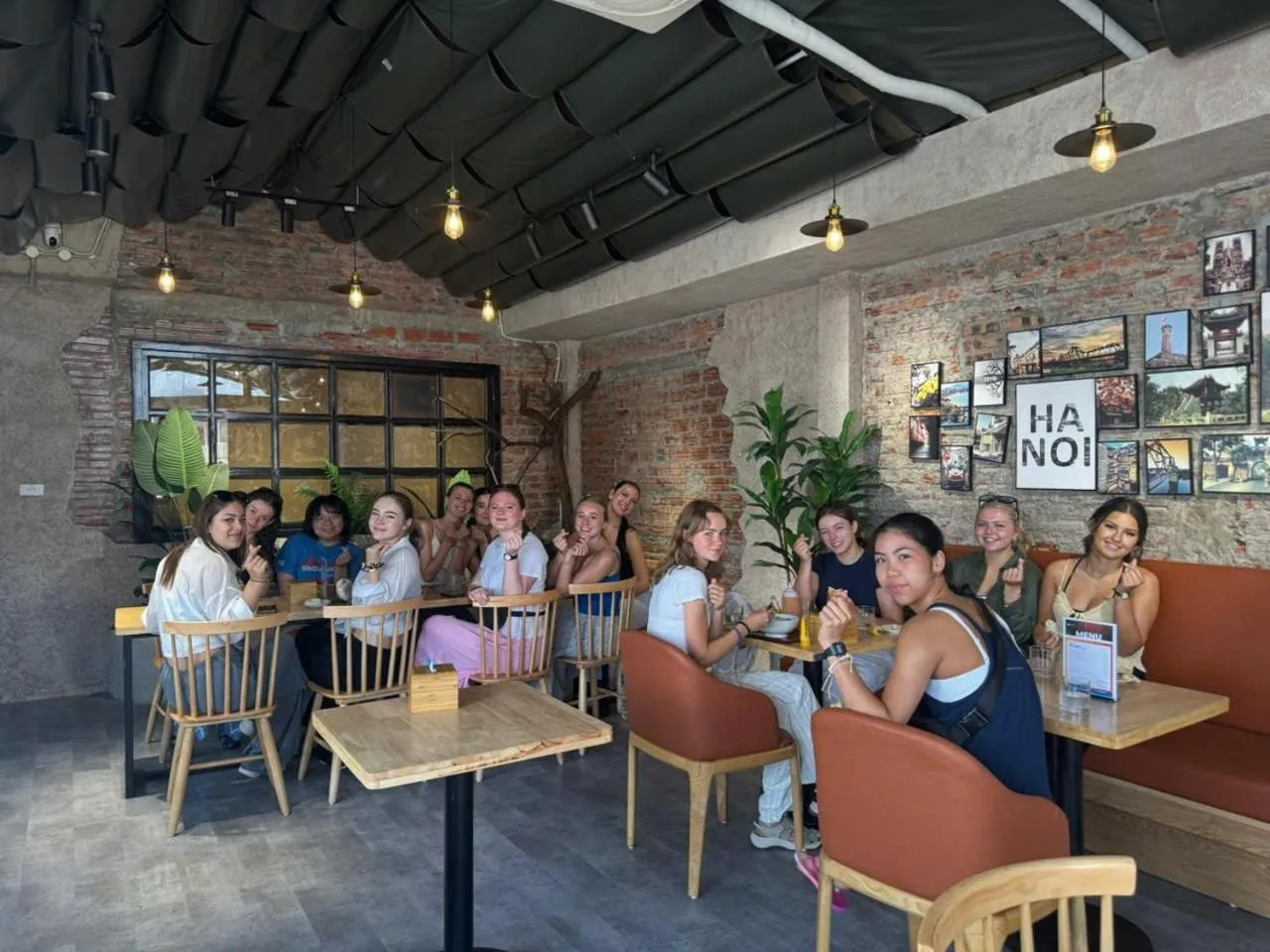 Guests in Wanderlust Station Hostel