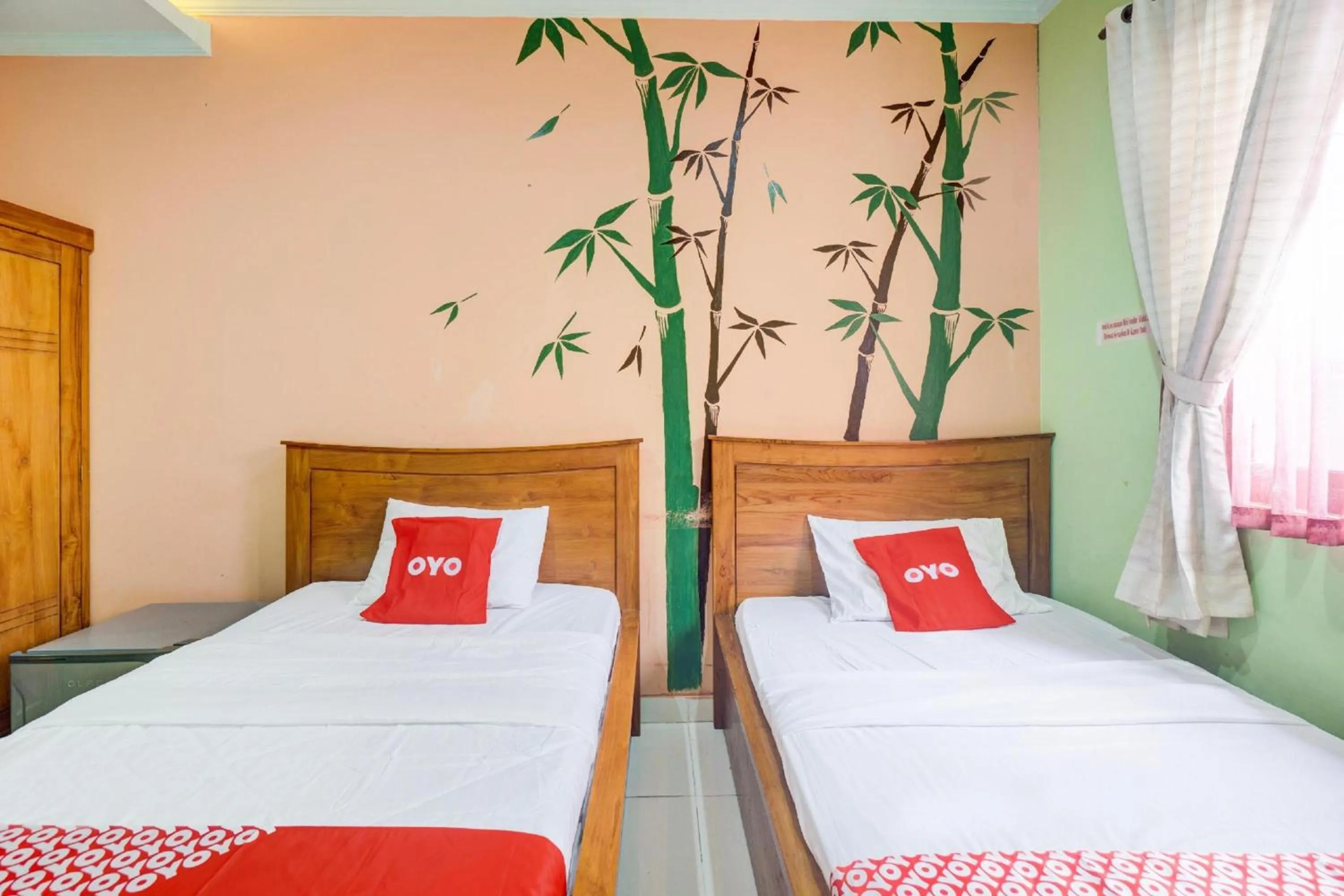 Photo of the whole room, Bed in Hotel O Tebet Near Tebet Station Formerly Sabda Guest House