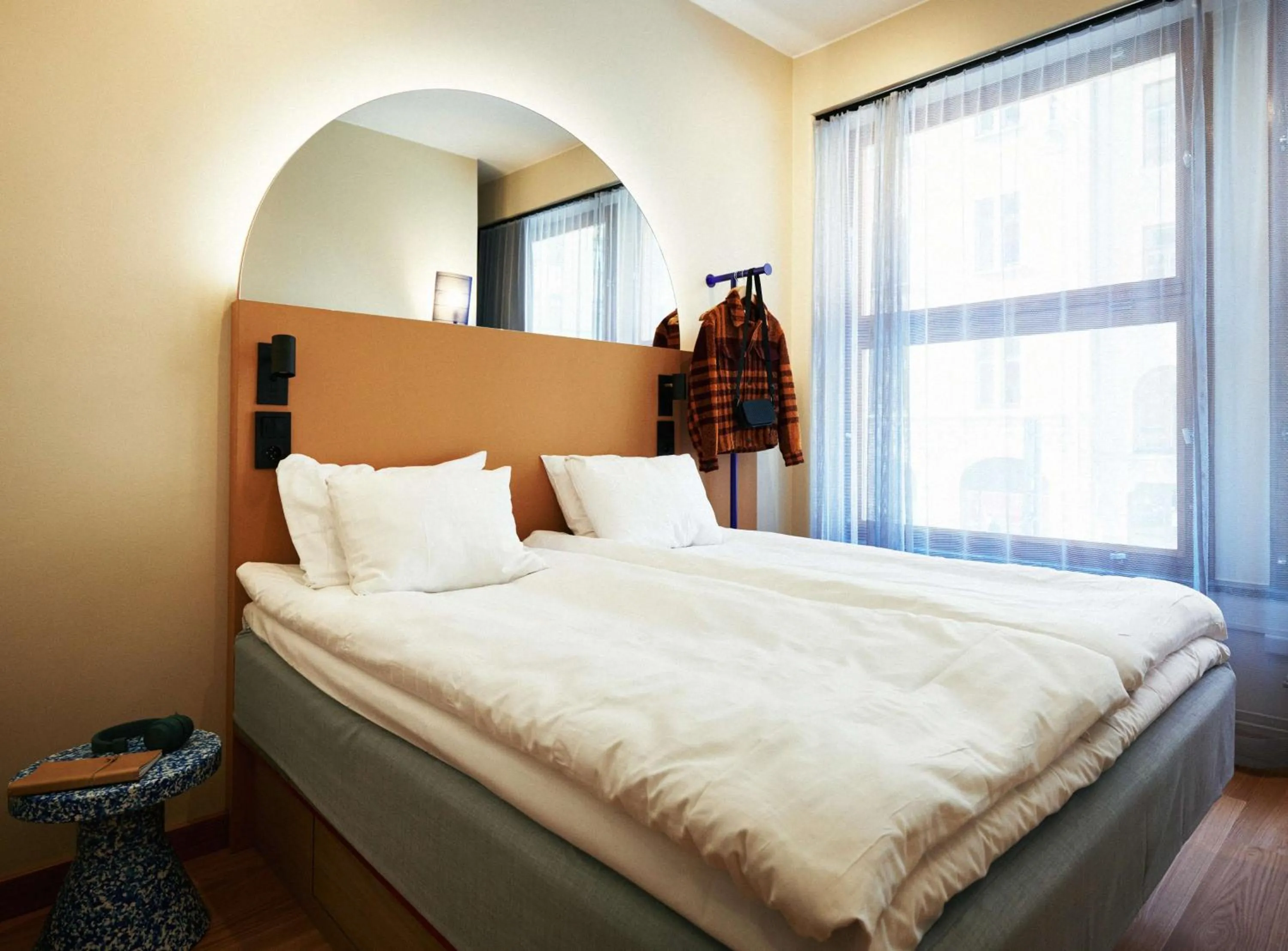 Bedroom, Bed in Scandic Go, Upplandsgatan 4