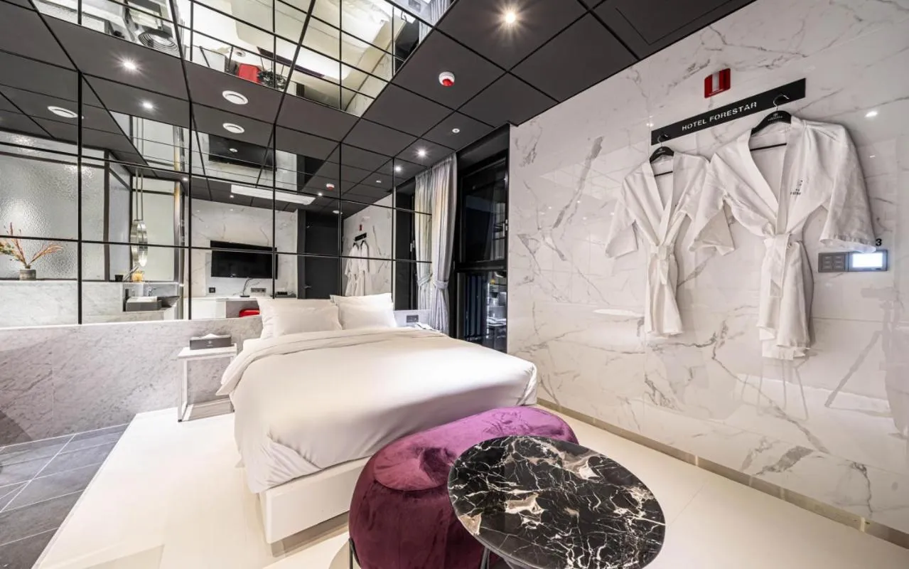 Bed in Forestar Hotel