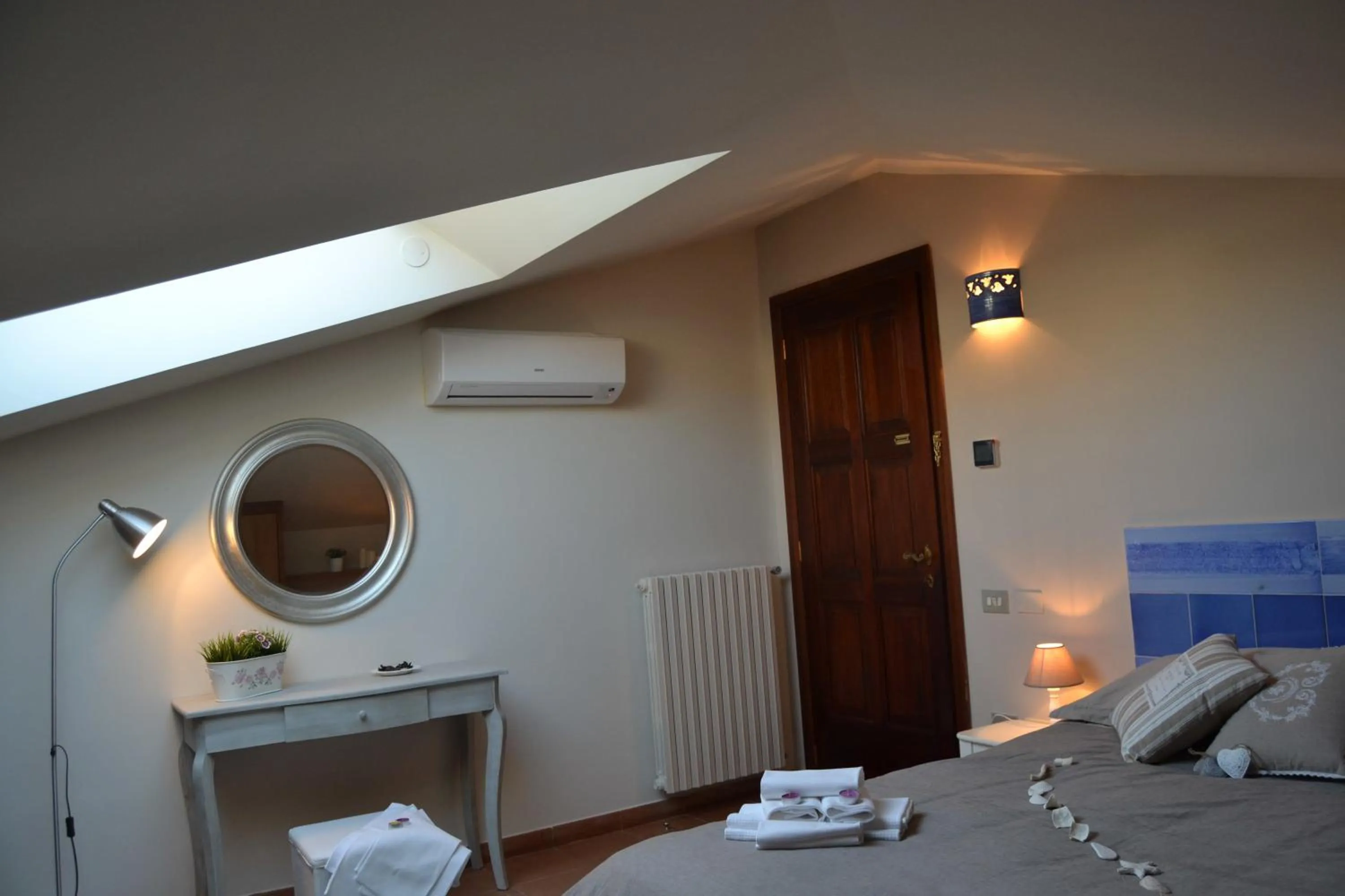 Decorative detail, Bed in Un Tetto Di Stelle Deluxe Home