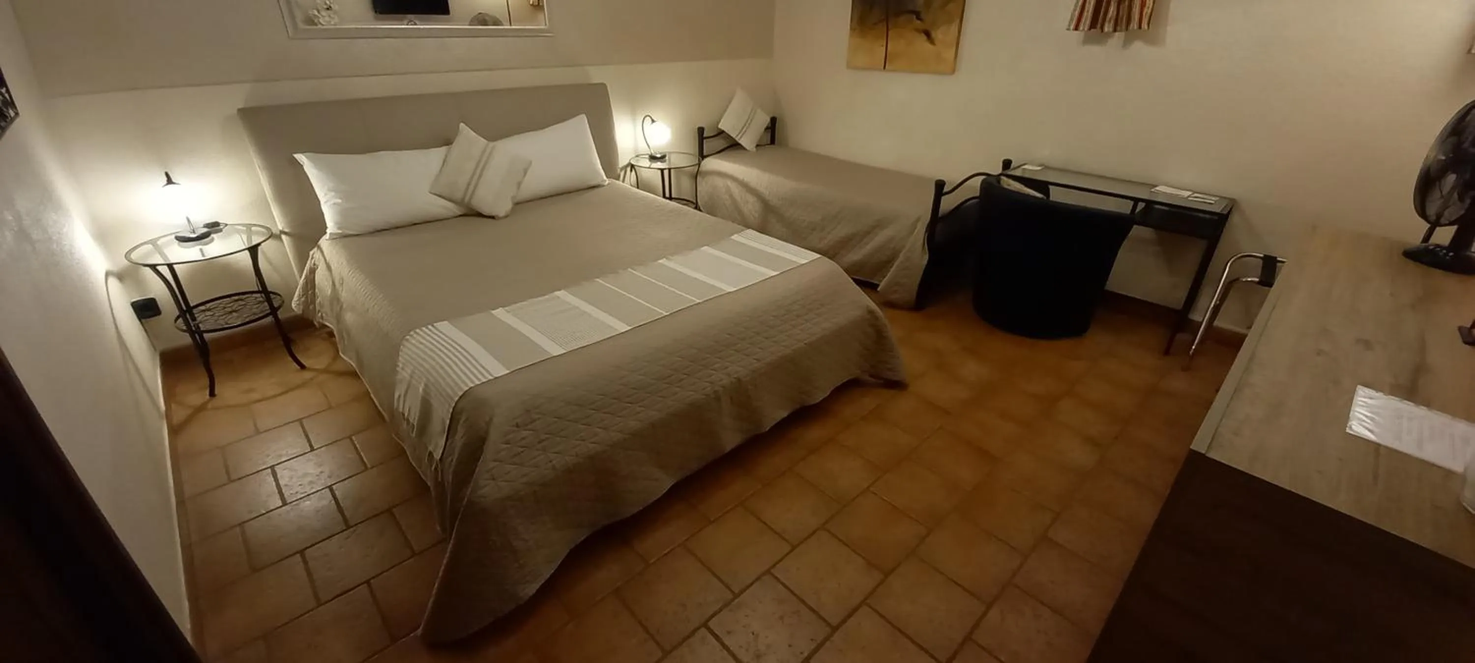 Bed in Villa Laura B&B
