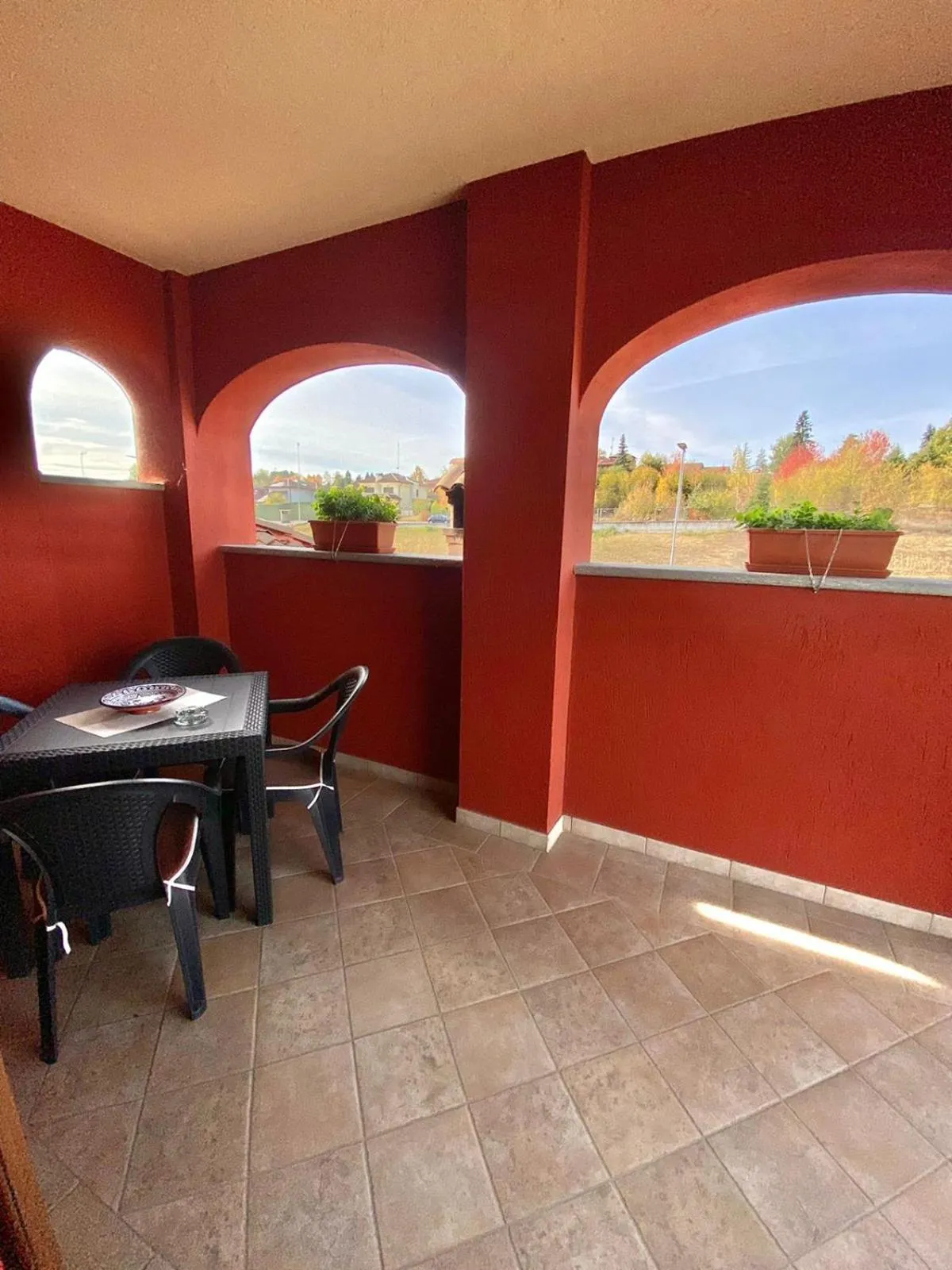 Patio in Villa Laura B&B