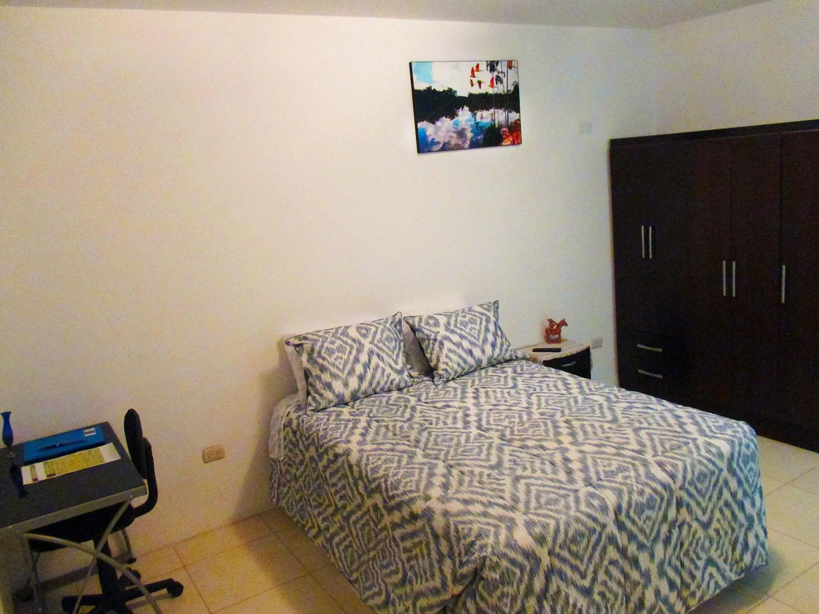 Shower, Bed in Magicperu Apart Hotel