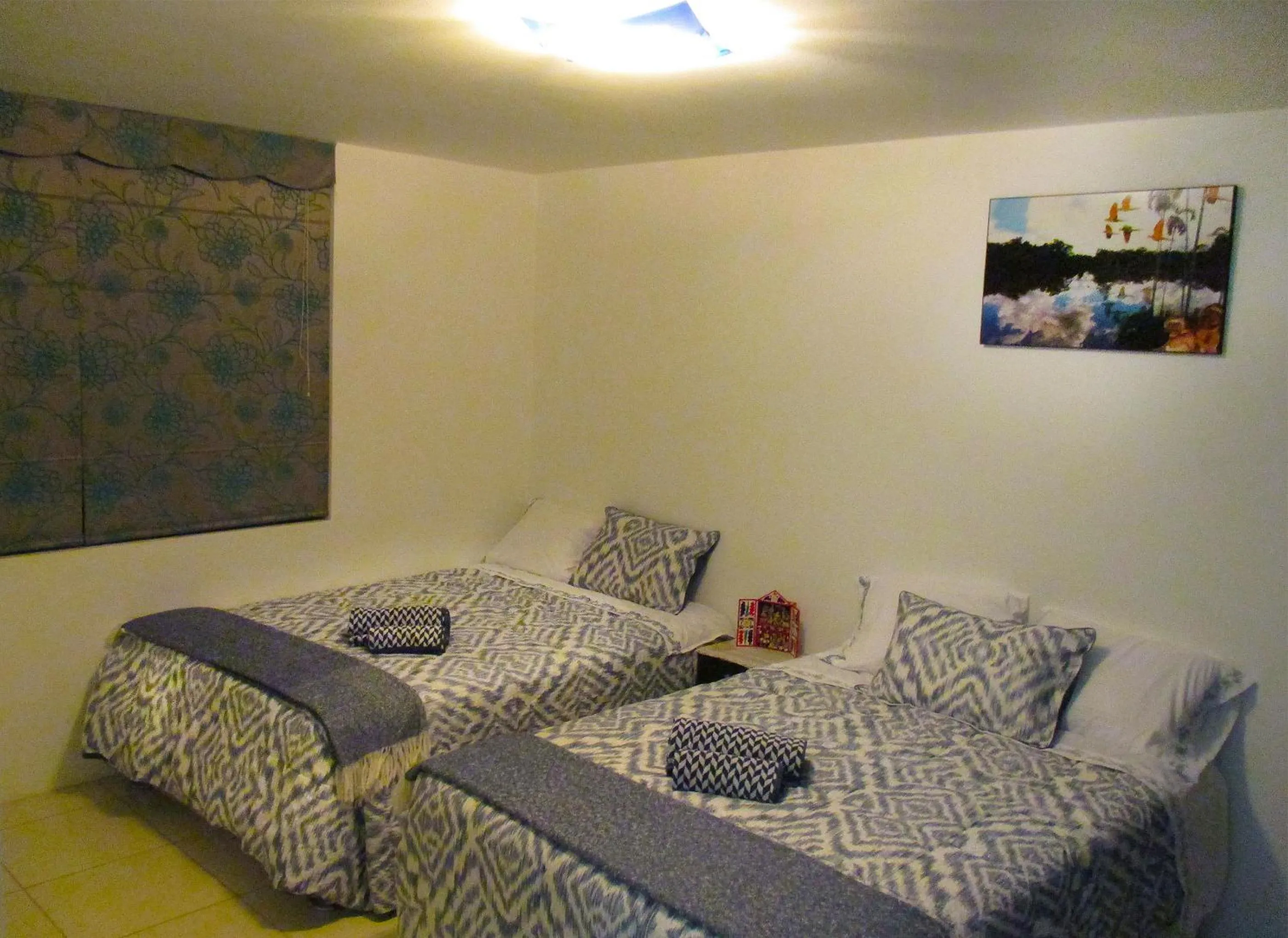 Shower, Bed in Magicperu Apart Hotel