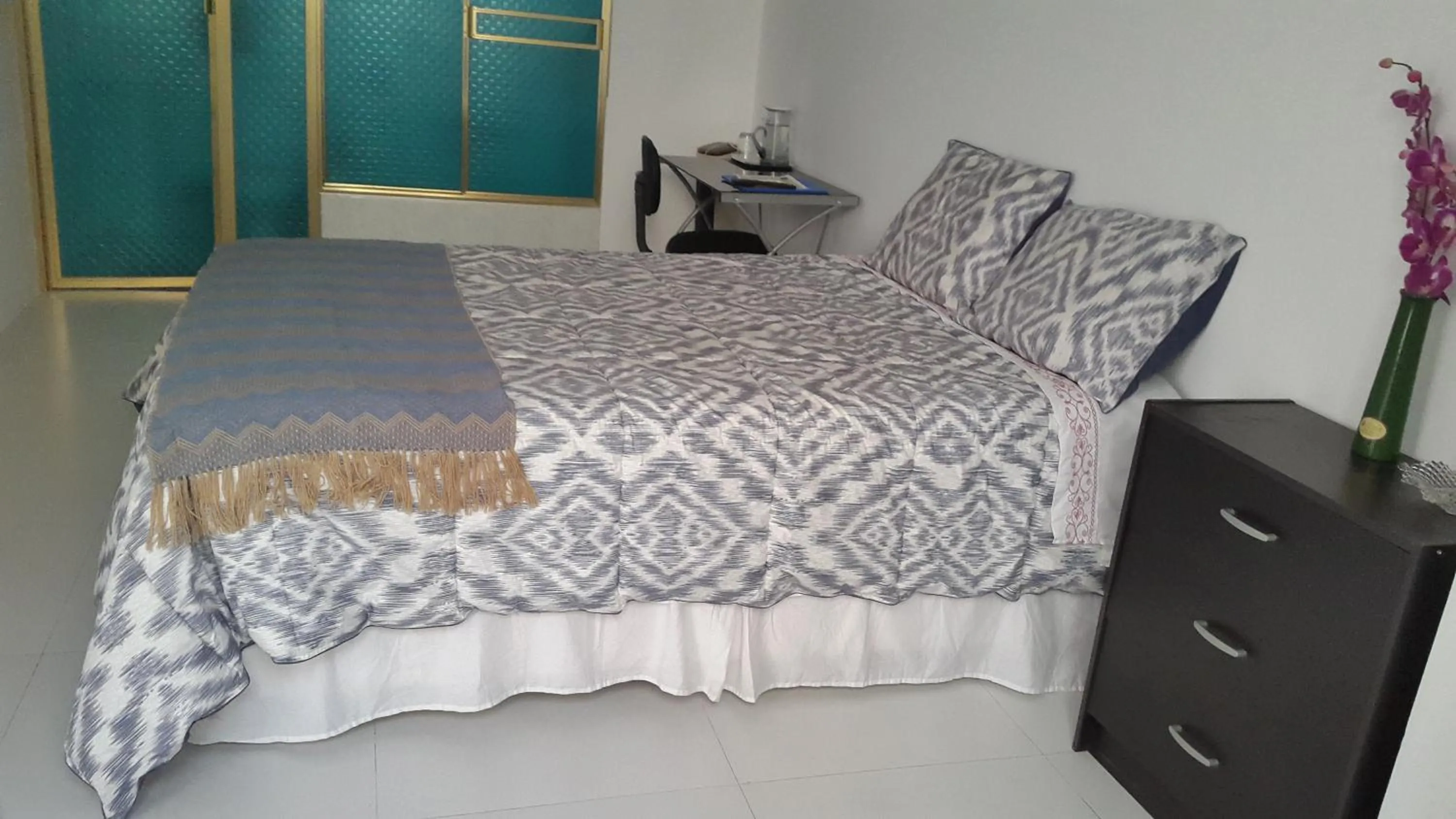 Bed in Magicperu Apart Hotel