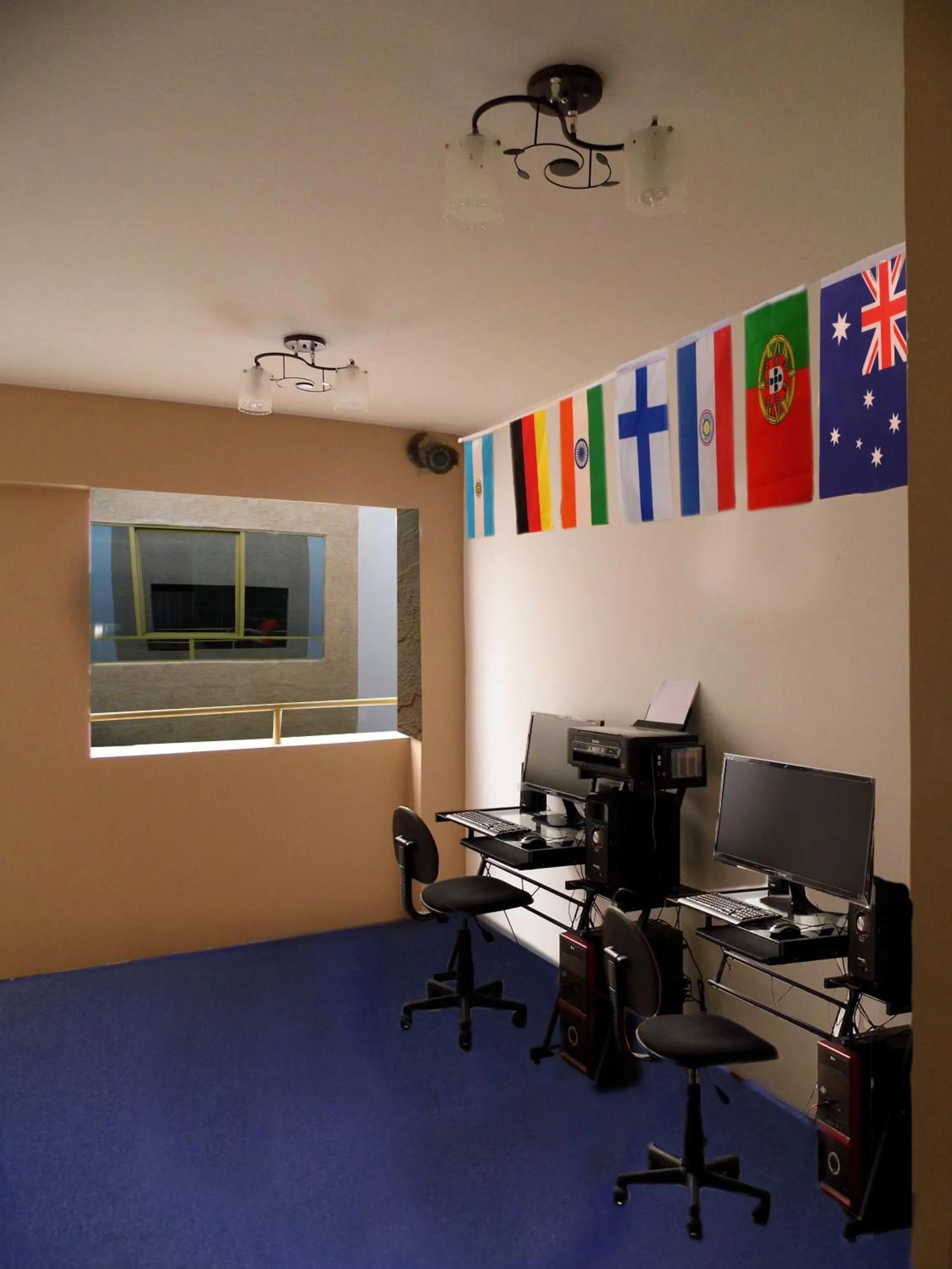 Decorative detail in Magicperu Apart Hotel