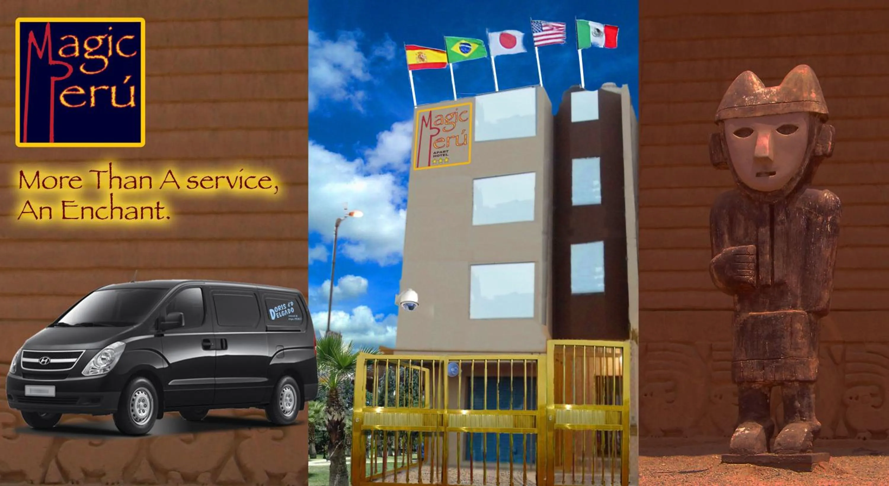 Facade/entrance in Magicperu Apart Hotel