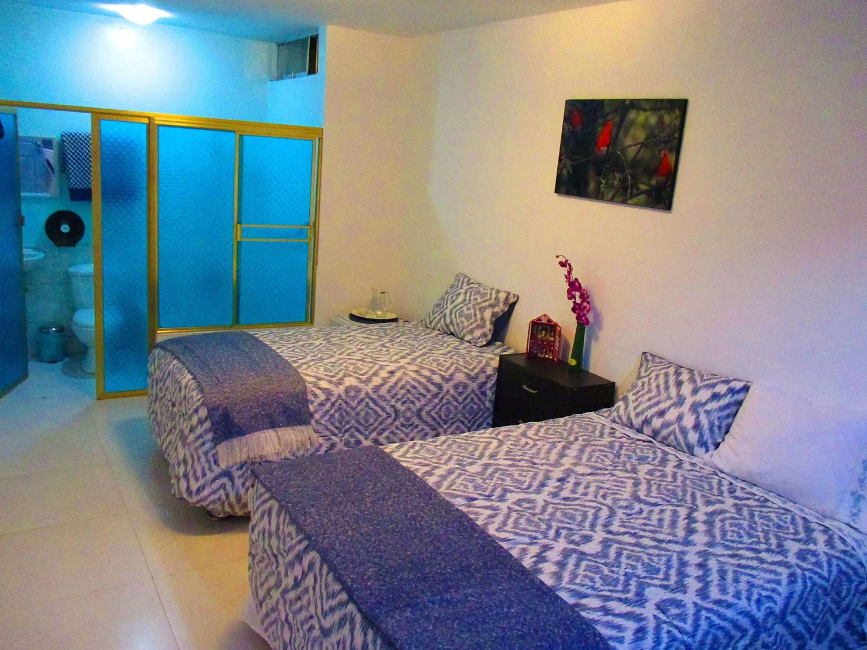 Shower in Magicperu Apart Hotel